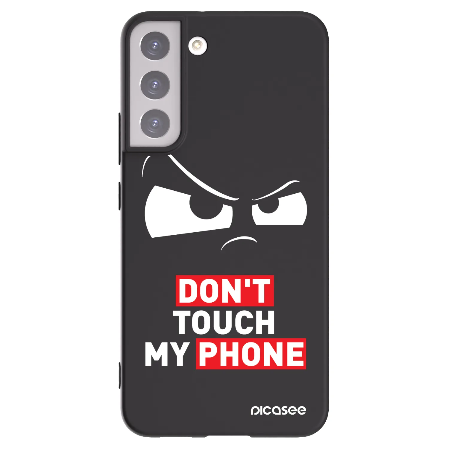 Picasee silikonski črni ovitek za Samsung Galaxy S22+ 5G - Cloudy Eye - Transparent