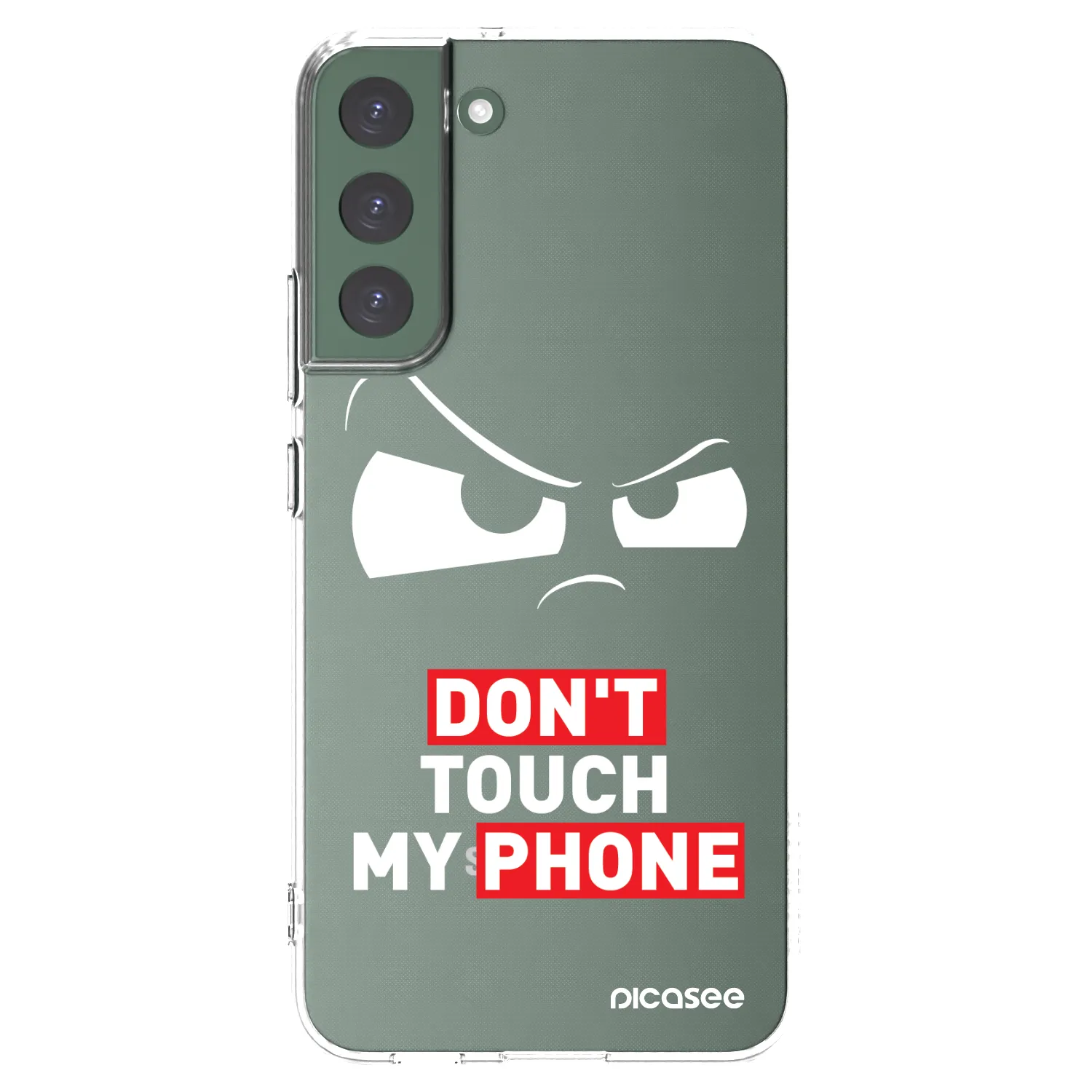 Picasee silikonski prozorni ovitek za Samsung Galaxy S22+ 5G - Cloudy Eye - Transparent