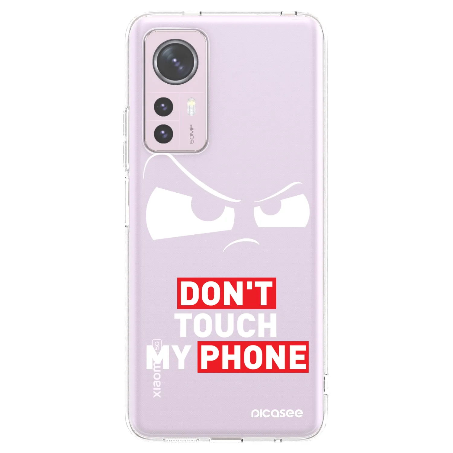 Picasee silikonski prozorni ovitek za Xiaomi 12 - Cloudy Eye - Transparent
