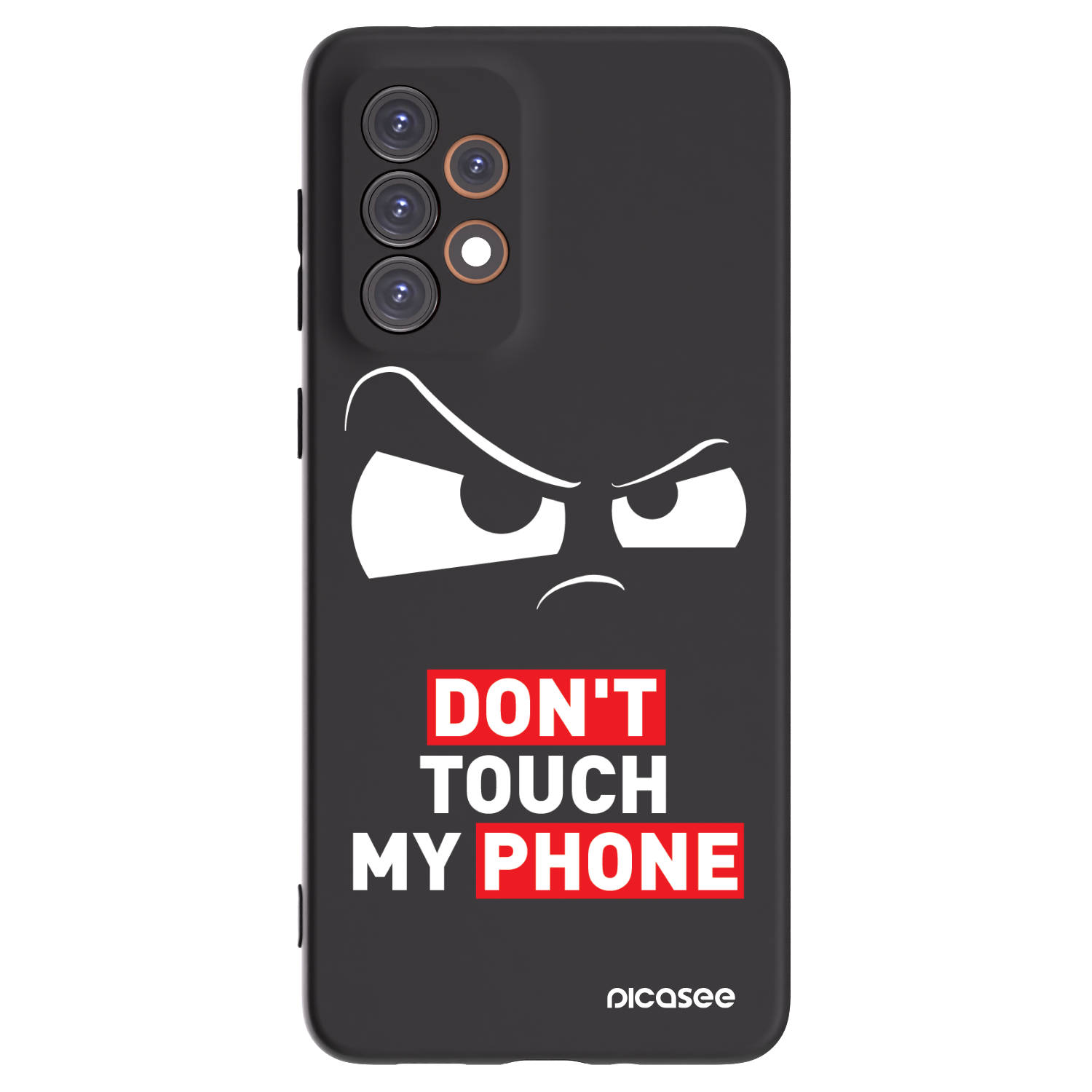 Picasee silikonski črni ovitek za Samsung Galaxy A33 5G A336 - Cloudy Eye - Transparent