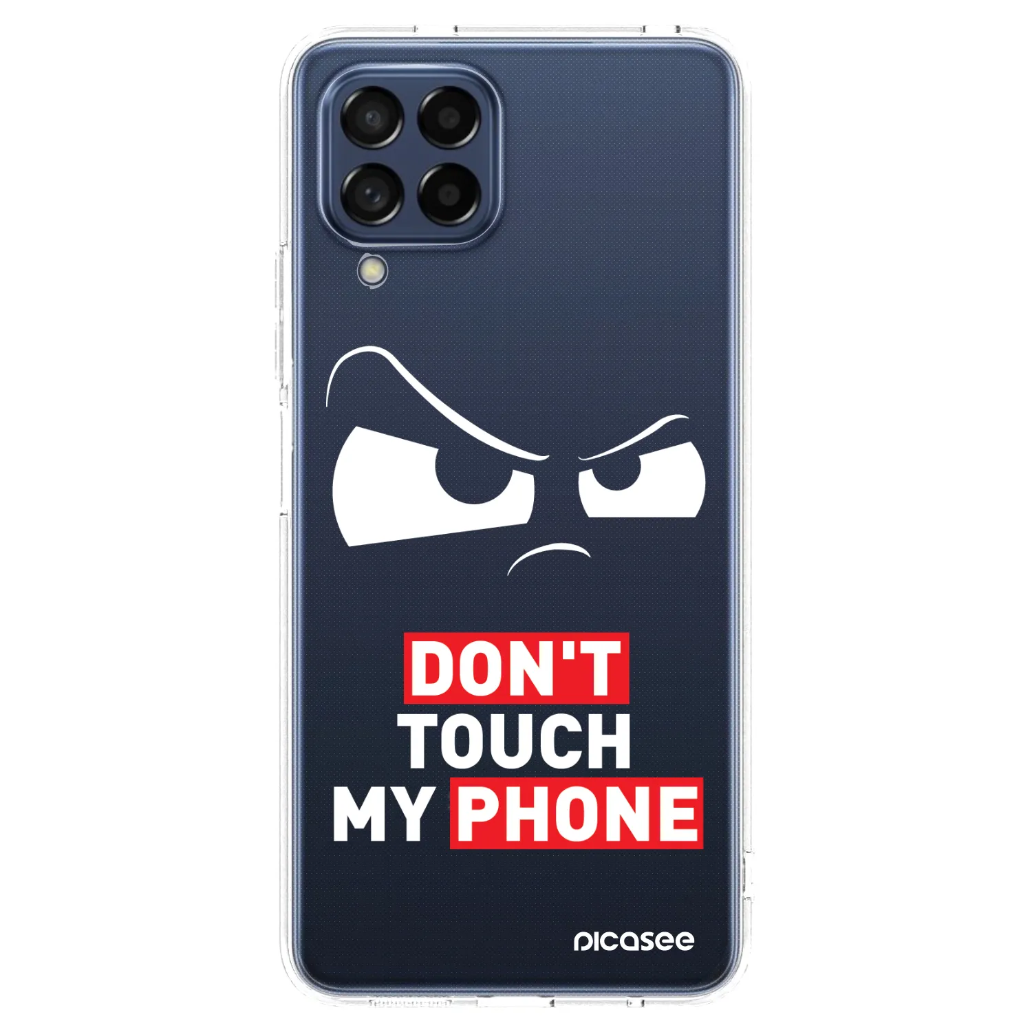 Picasee silikonski prozorni ovitek za Samsung Galaxy M53 5G - Cloudy Eye - Transparent