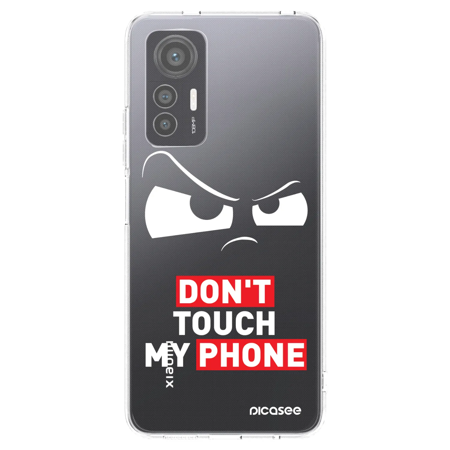 Picasee silikonski prozorni ovitek za Xiaomi 12 Lite - Cloudy Eye - Transparent