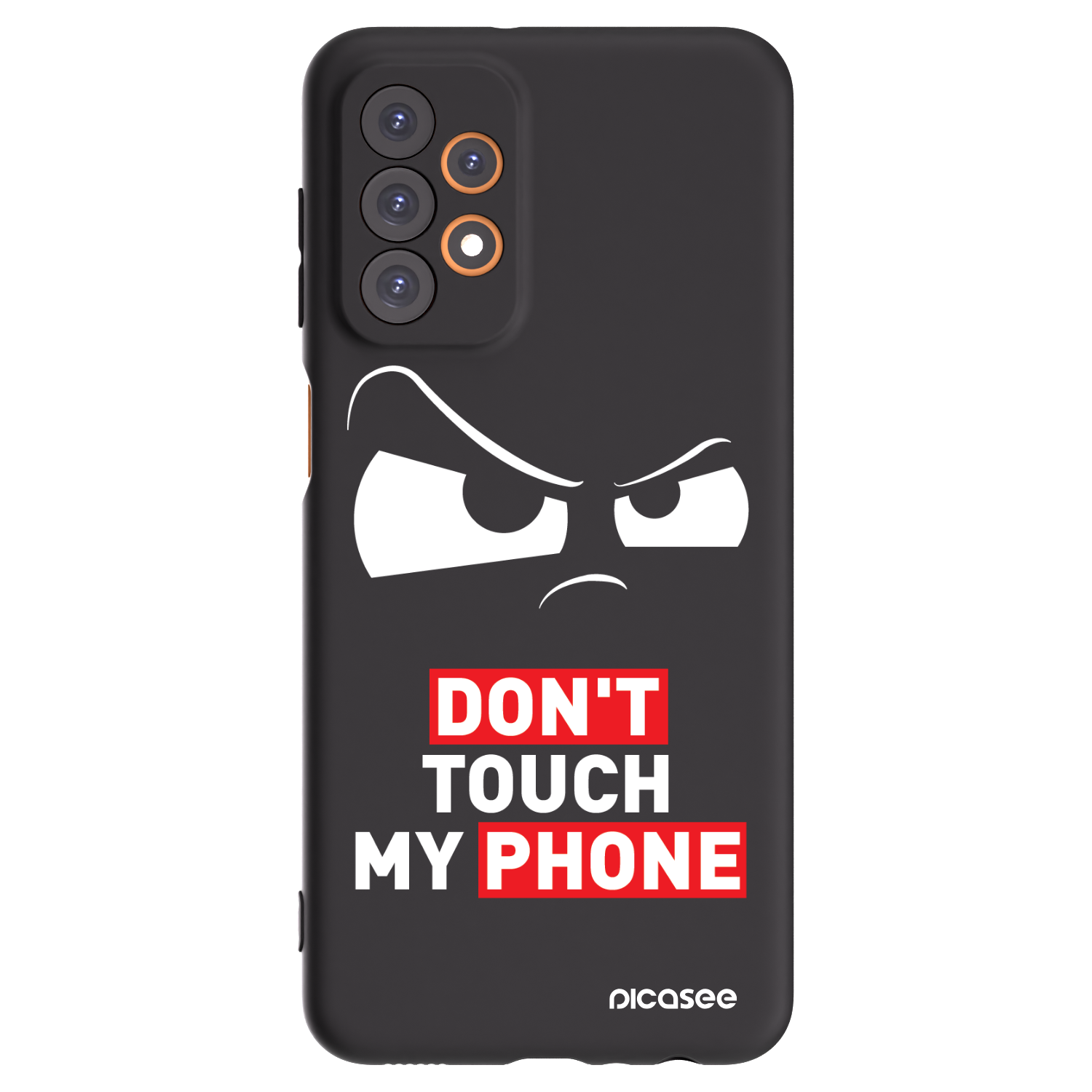 Picasee silikonski črni ovitek za Samsung Galaxy A23 A236B 5G - Cloudy Eye - Transparent