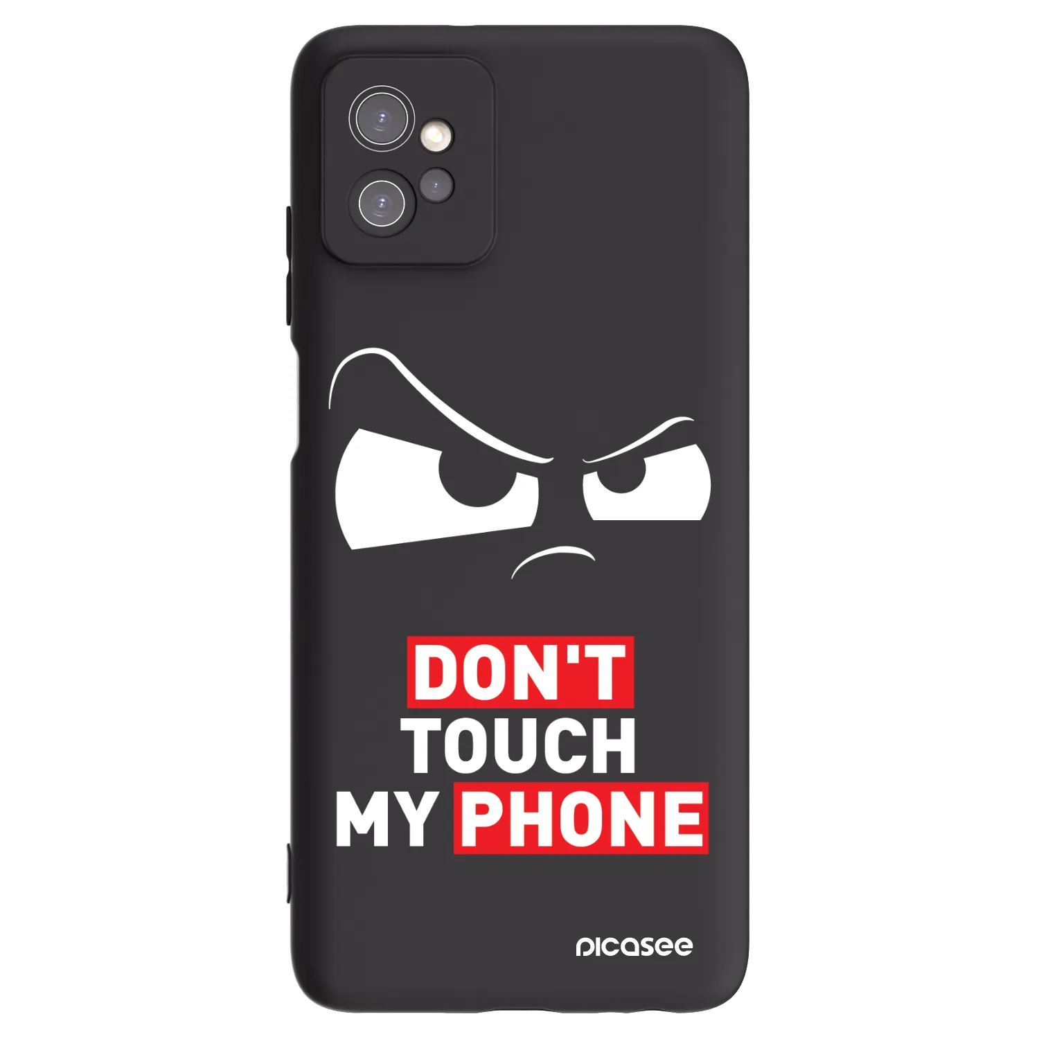 Picasee silikonski črni ovitek za Motorola Moto G32 - Cloudy Eye - Transparent