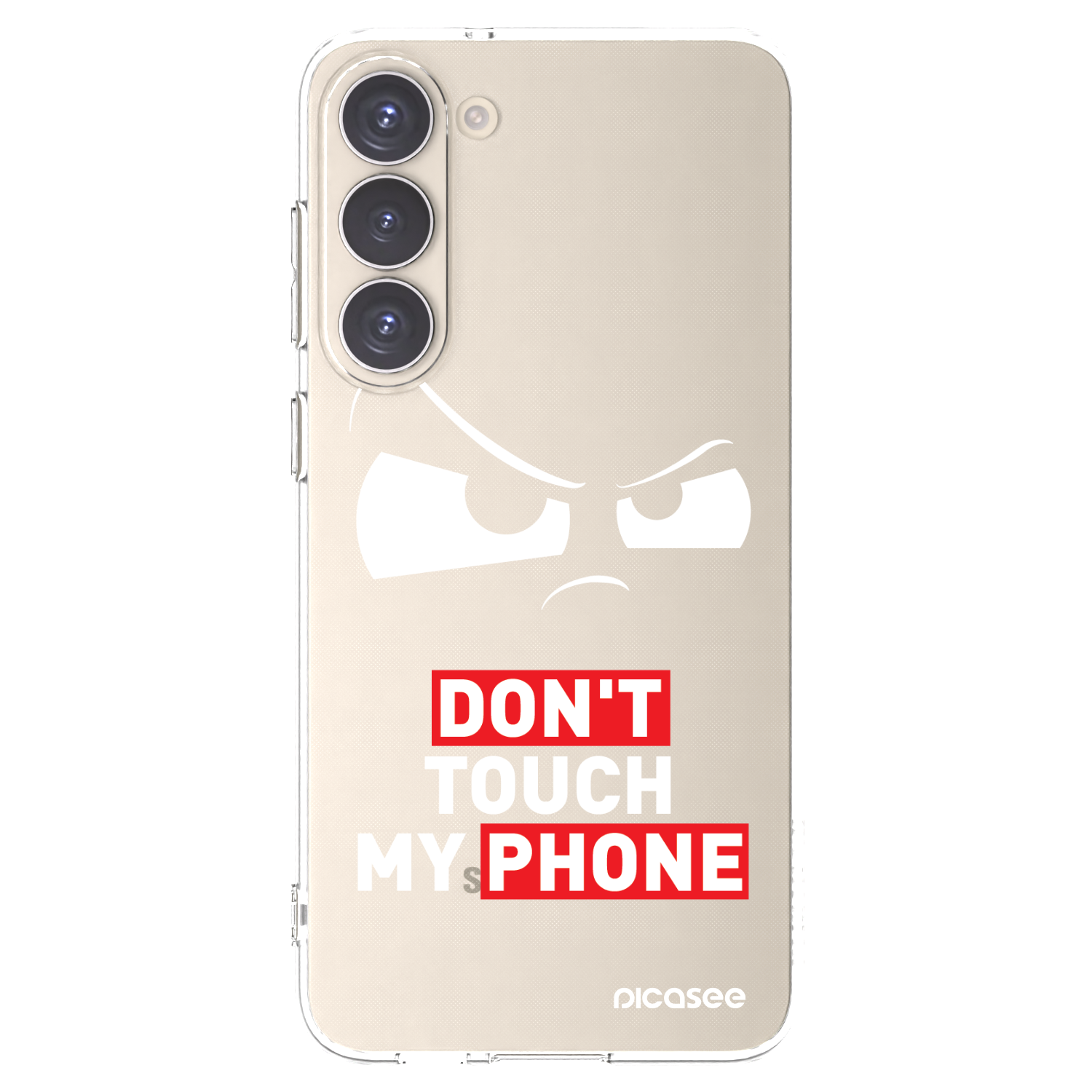 Picasee silikonski prozorni ovitek za Samsung Galaxy S23+ 5G - Cloudy Eye - Transparent