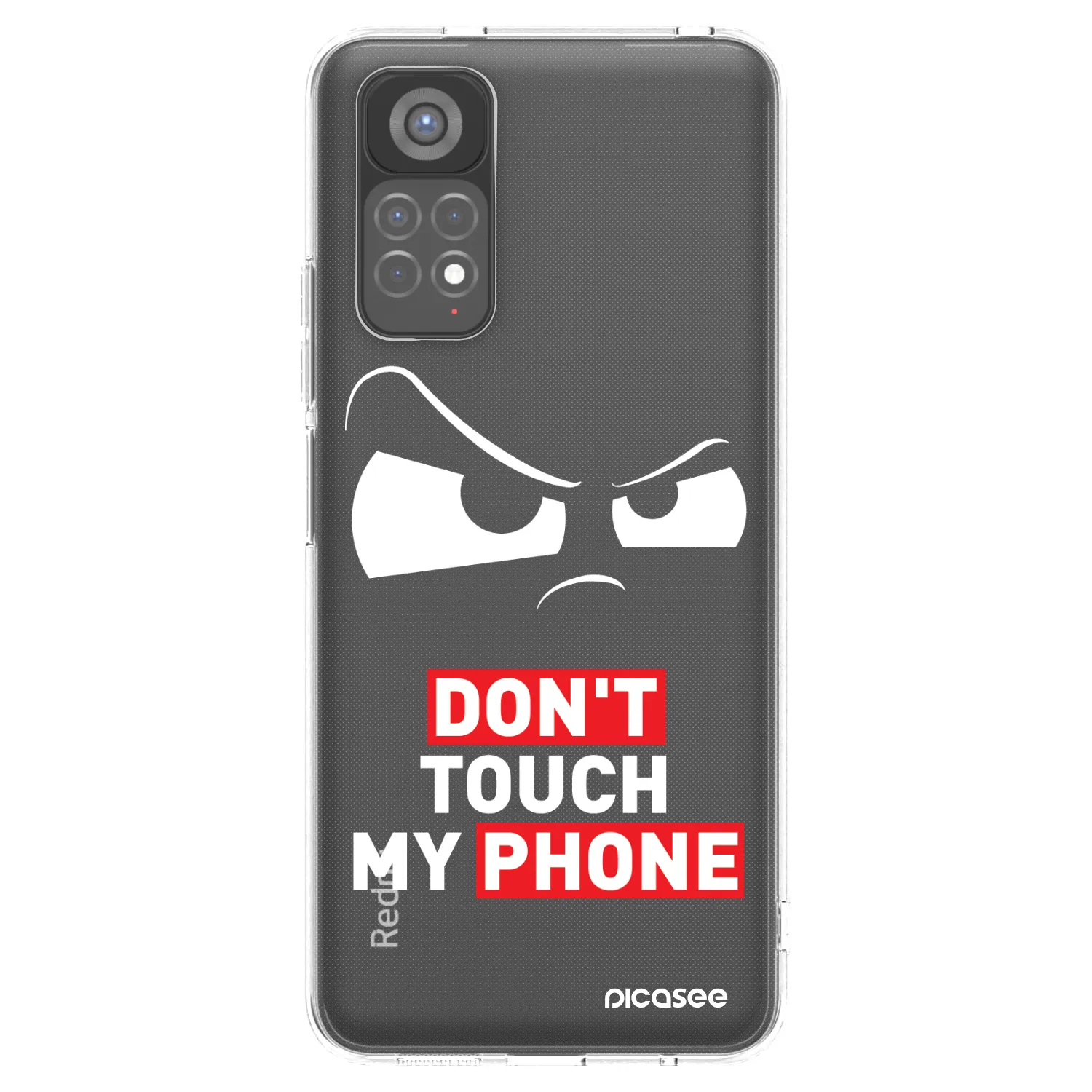 Picasee silikonski prozorni ovitek za Xiaomi Redmi Note 11S 5G - Cloudy Eye - Transparent