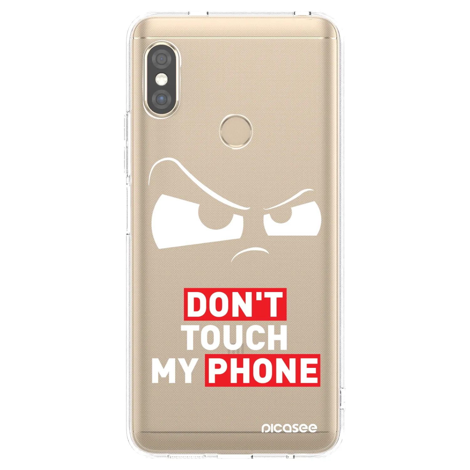 Picasee silikonski prozorni ovitek za Xiaomi Redmi Note 5 Global - Cloudy Eye - Transparent