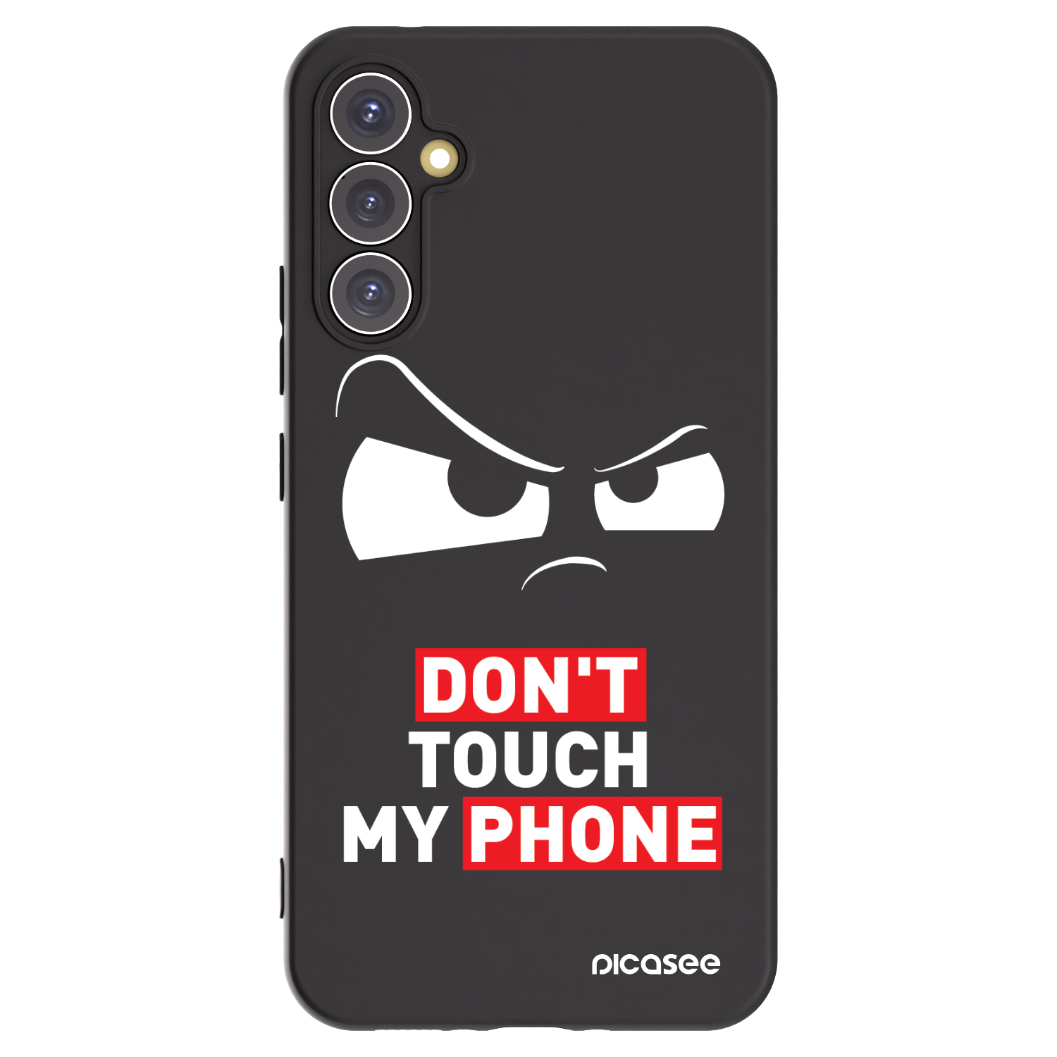 Picasee silikonski črni ovitek za Samsung Galaxy A34 5G A346B - Cloudy Eye - Transparent