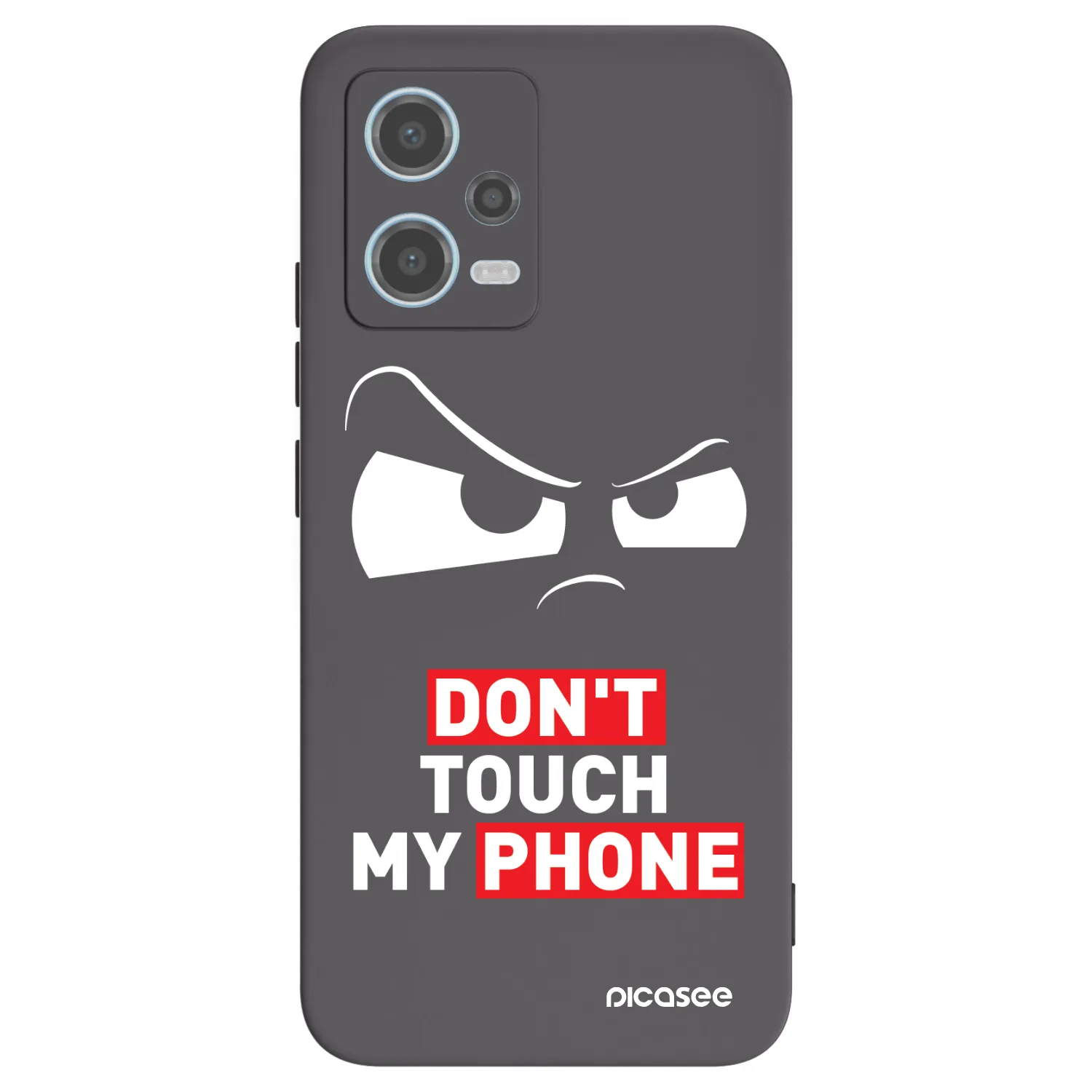 Picasee silikonski črni ovitek za Xiaomi Redmi Note 12 5G - Cloudy Eye - Transparent