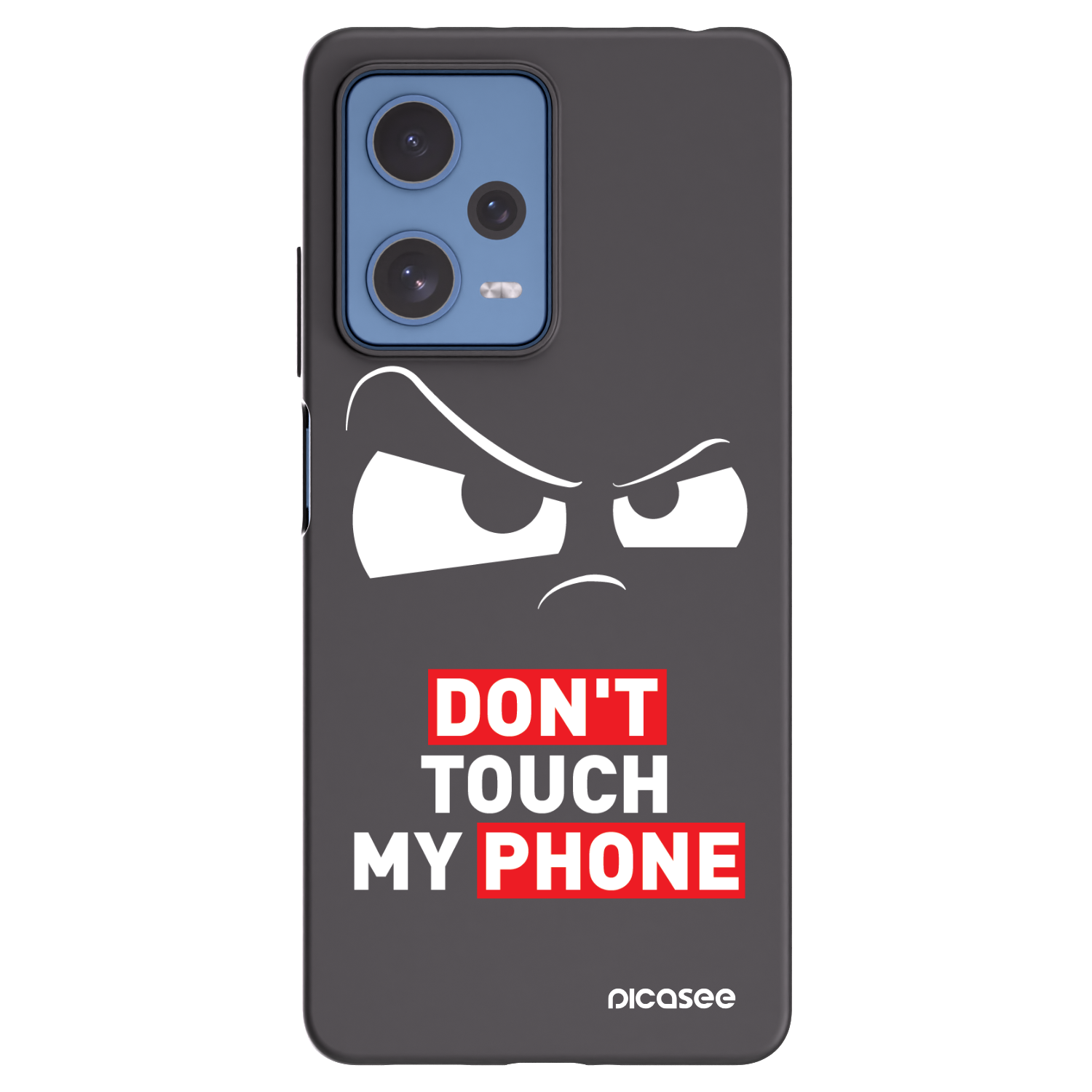 Picasee silikonski črni ovitek za Xiaomi Redmi Note 12 Pro 5G - Cloudy Eye - Transparent