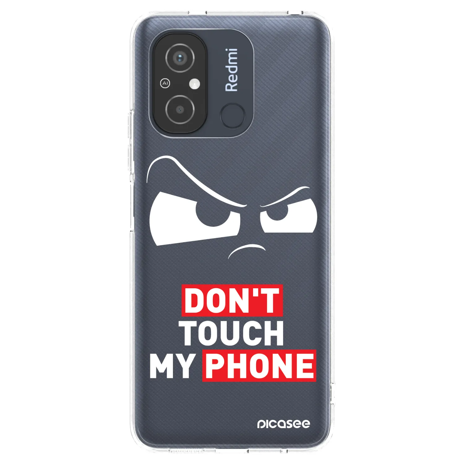 Picasee silikonski prozorni ovitek za Xiaomi Redmi 12C - Cloudy Eye - Transparent