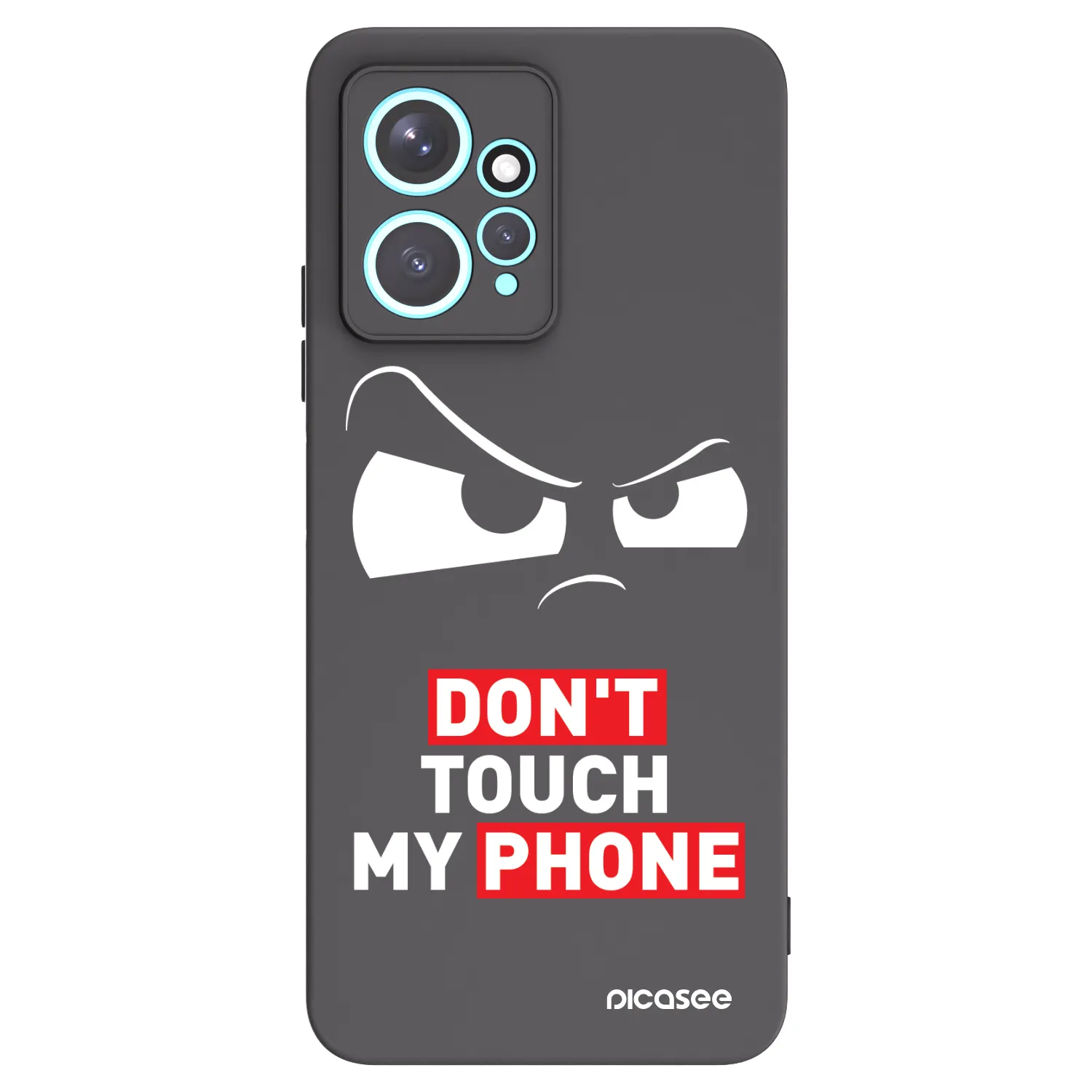Picasee silikonski črni ovitek za Xiaomi Redmi Note 12 4G - Cloudy Eye - Transparent