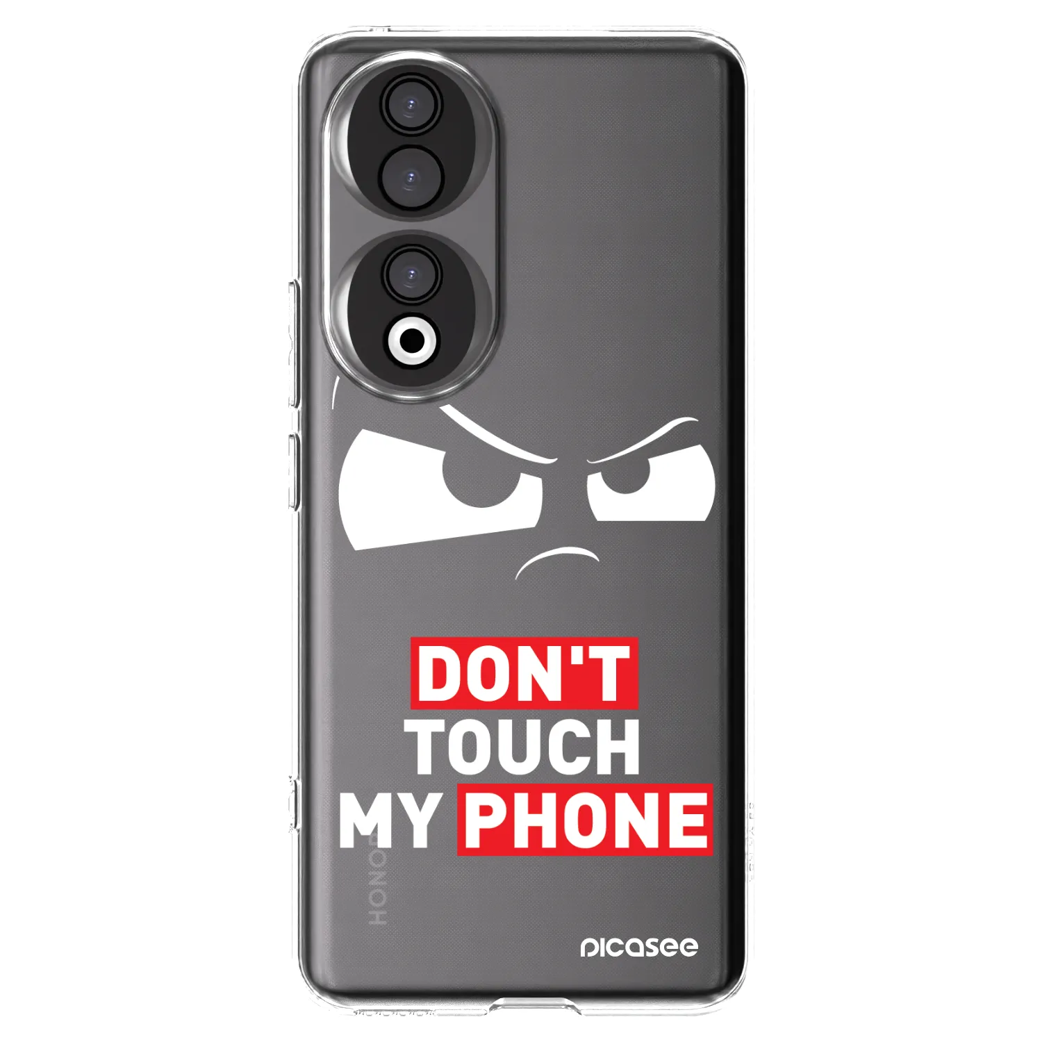 Picasee silikonski prozorni ovitek za Honor 90 5G - Cloudy Eye - Transparent