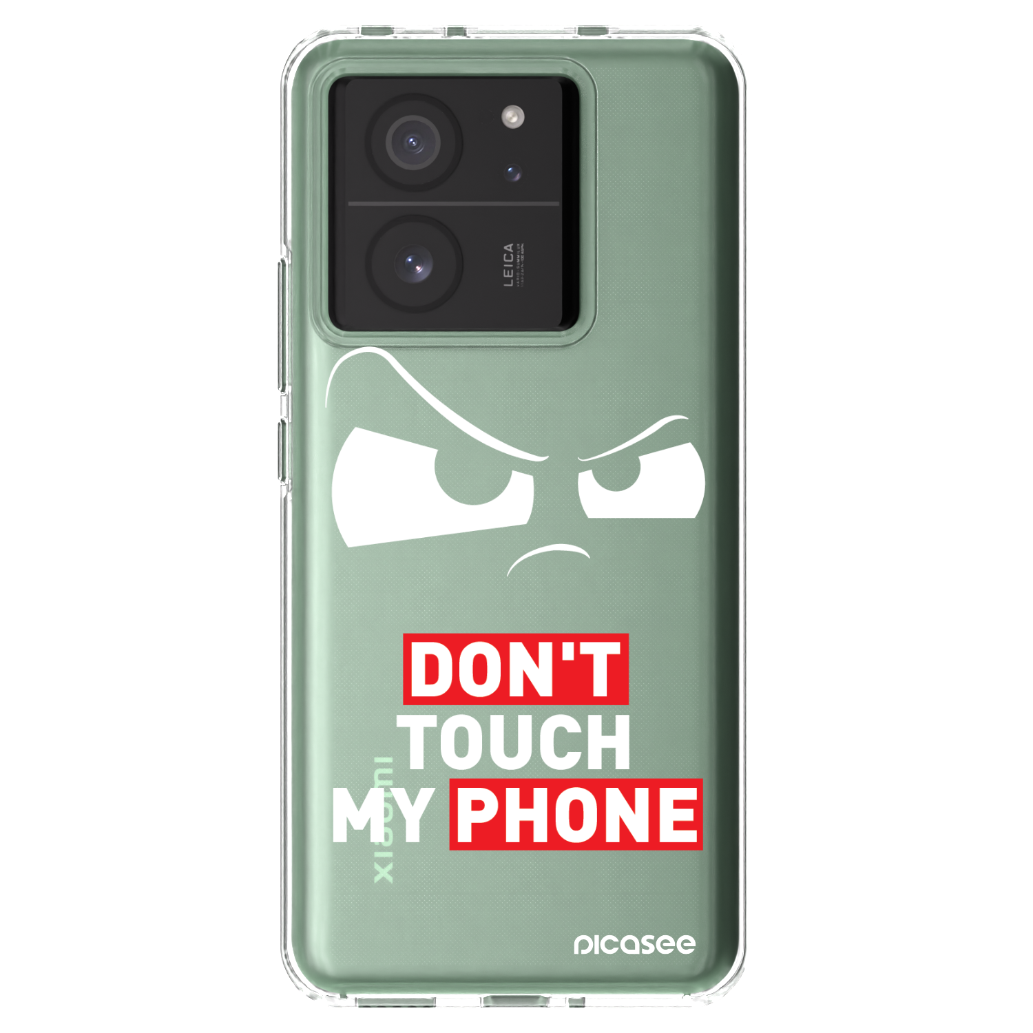 Picasee silikonski prozorni ovitek za Xiaomi 13T - Cloudy Eye - Transparent