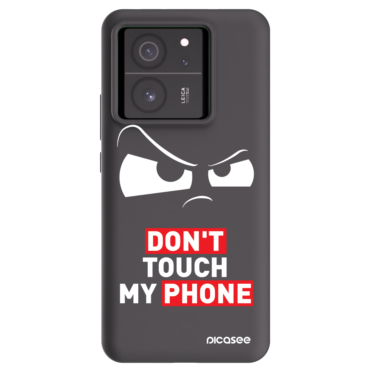 Picasee silikonski črni ovitek za Xiaomi 13T Pro - Cloudy Eye - Transparent