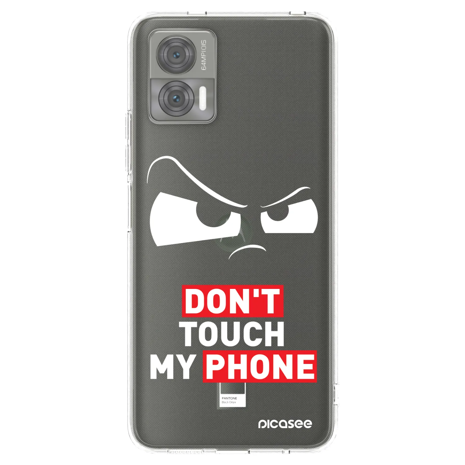 Picasee silikonski prozorni ovitek za Motorola Edge 30 Neo - Cloudy Eye - Transparent