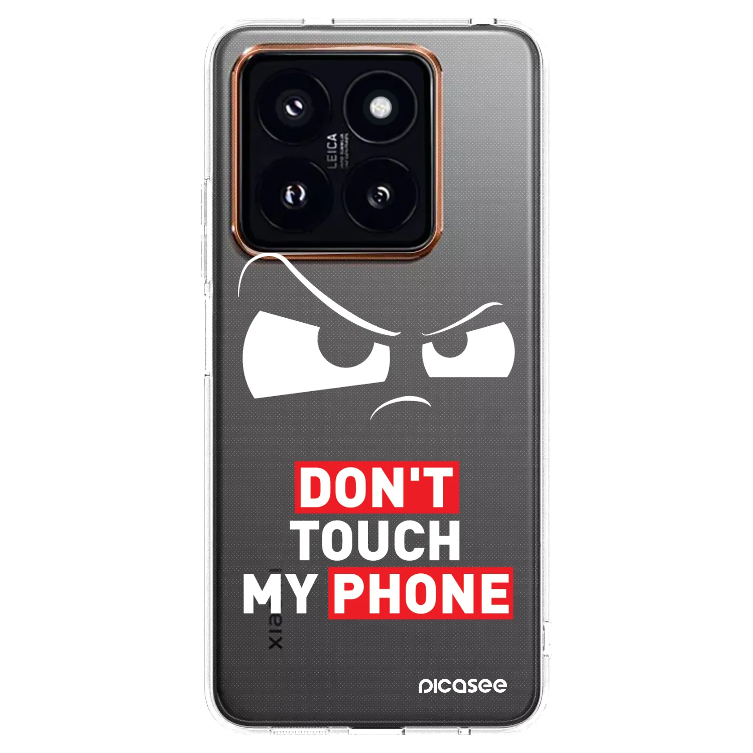 Picasee silikonski prozorni ovitek za Xiaomi 14 Pro - Cloudy Eye - Transparent