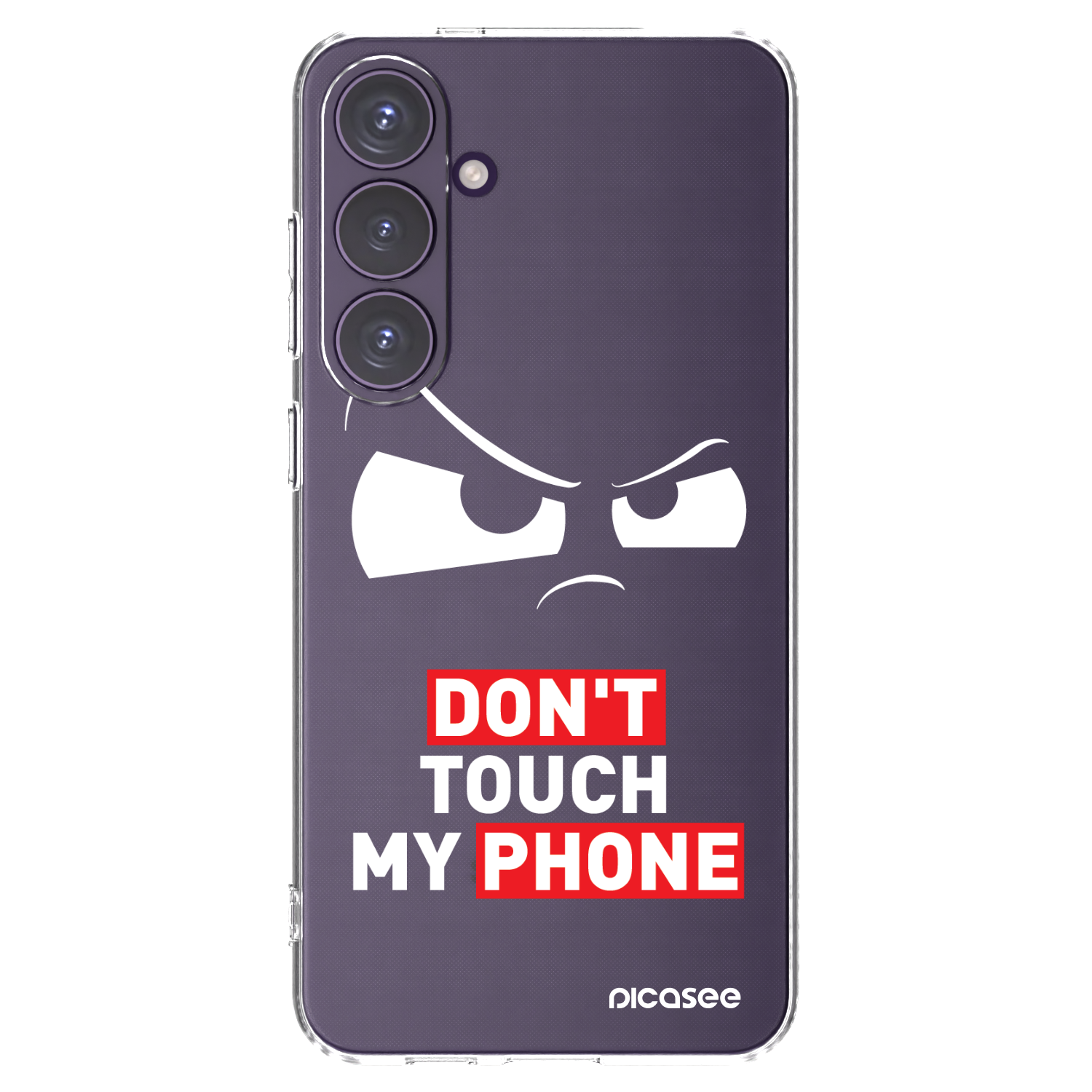 Picasee silikonski prozorni ovitek za Samsung Galaxy S24+ S926B 5G - Cloudy Eye - Transparent