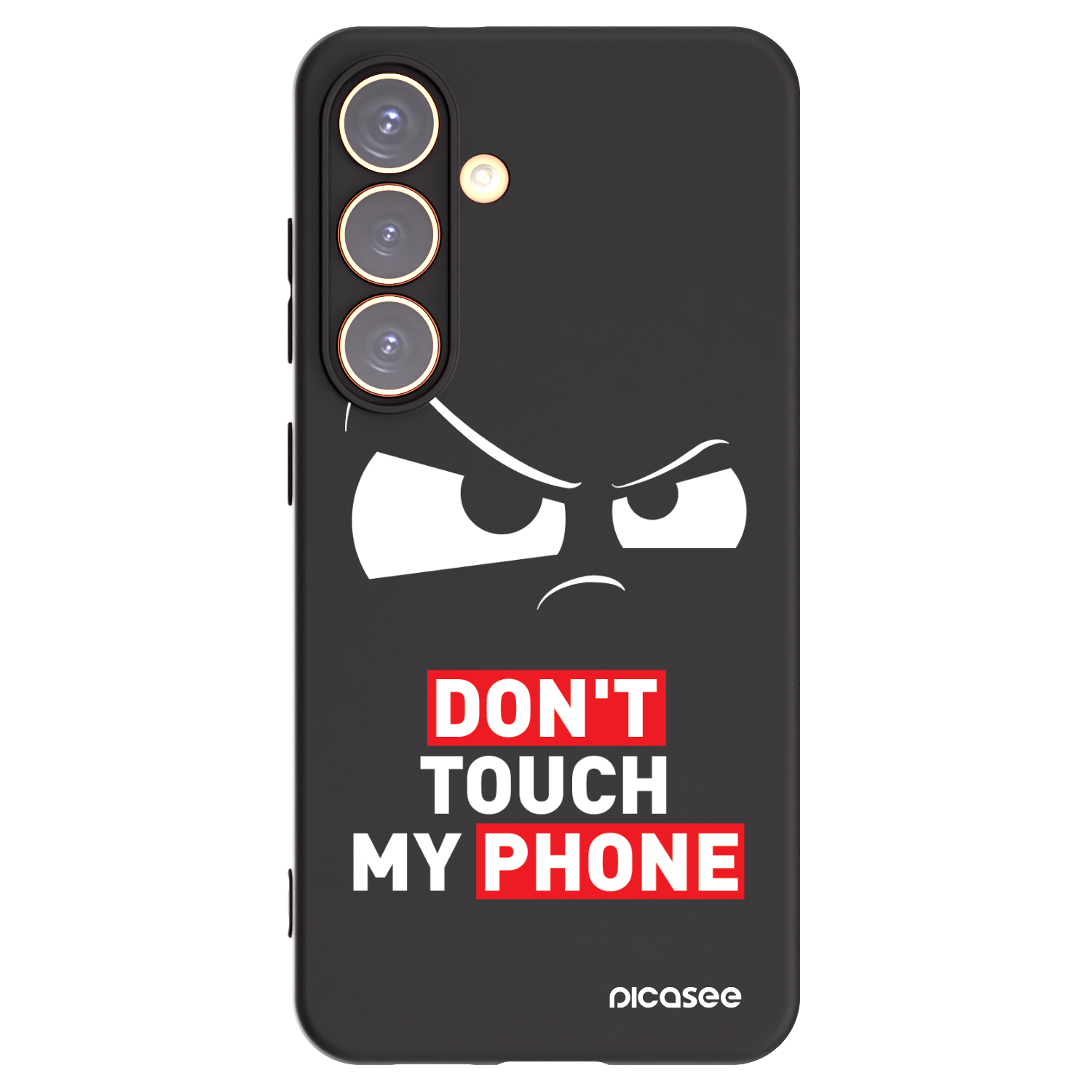 Picasee silikonski črni ovitek za Samsung Galaxy S24 S921B 5G - Cloudy Eye - Transparent