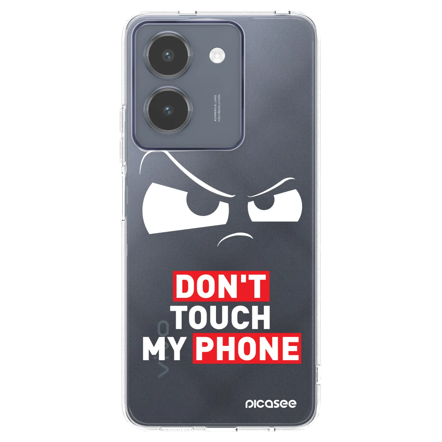 Picasee silikonski prozorni ovitek za Vivo Y36 4G - Cloudy Eye - Transparent