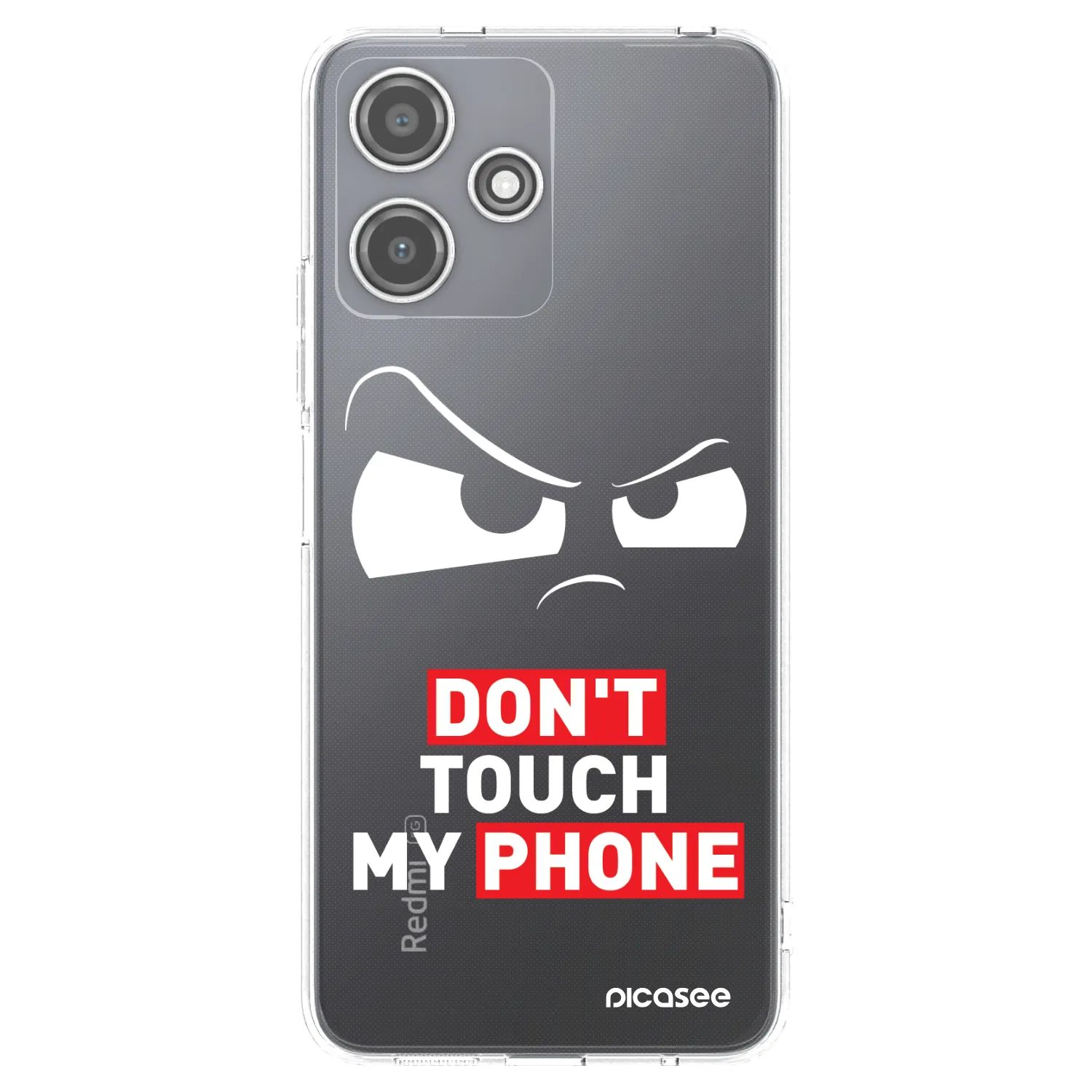 Picasee silikonski prozorni ovitek za Xiaomi Redmi 12 5G - Cloudy Eye - Transparent