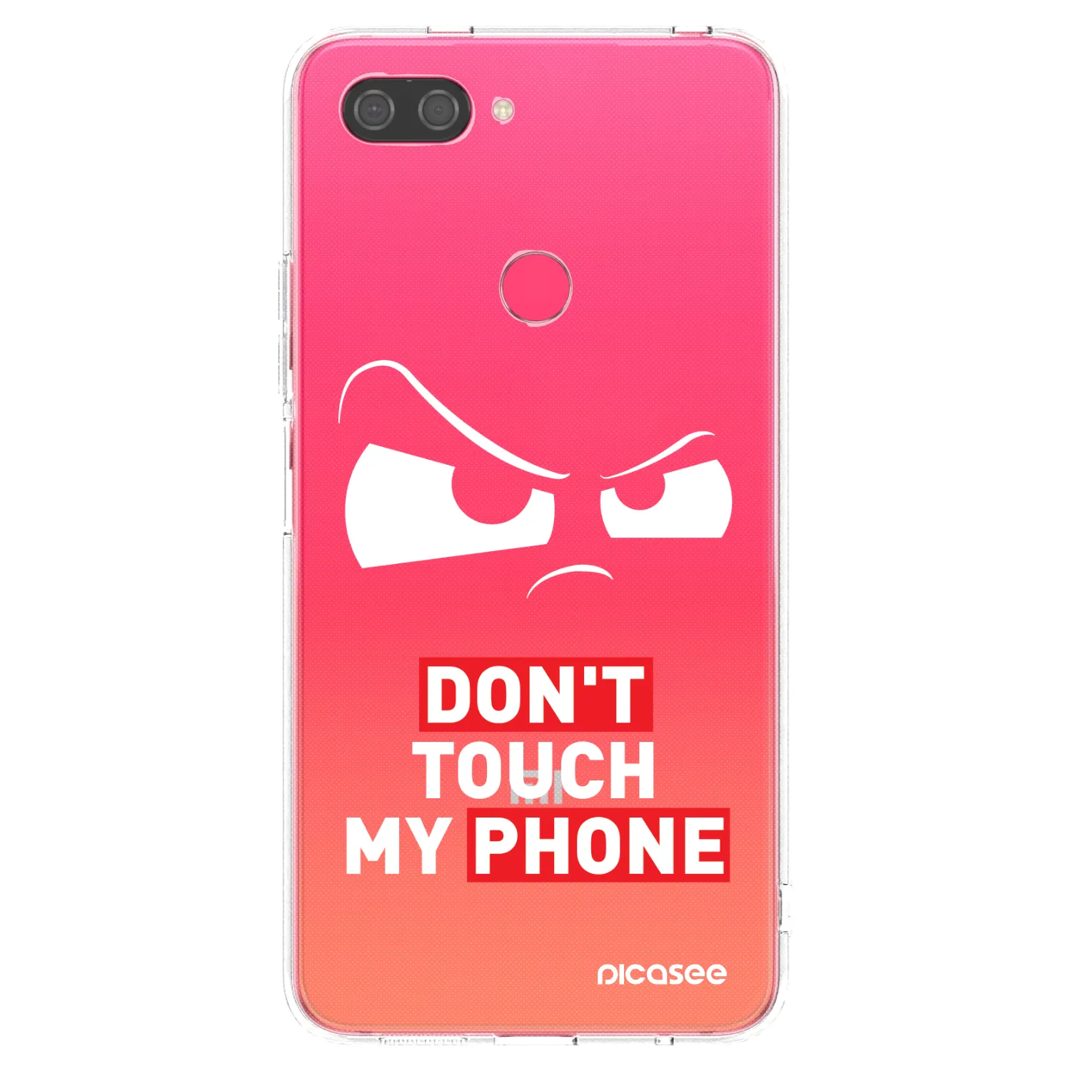 Picasee silikonski prozorni ovitek za Xiaomi Mi 8 Lite - Cloudy Eye - Transparent