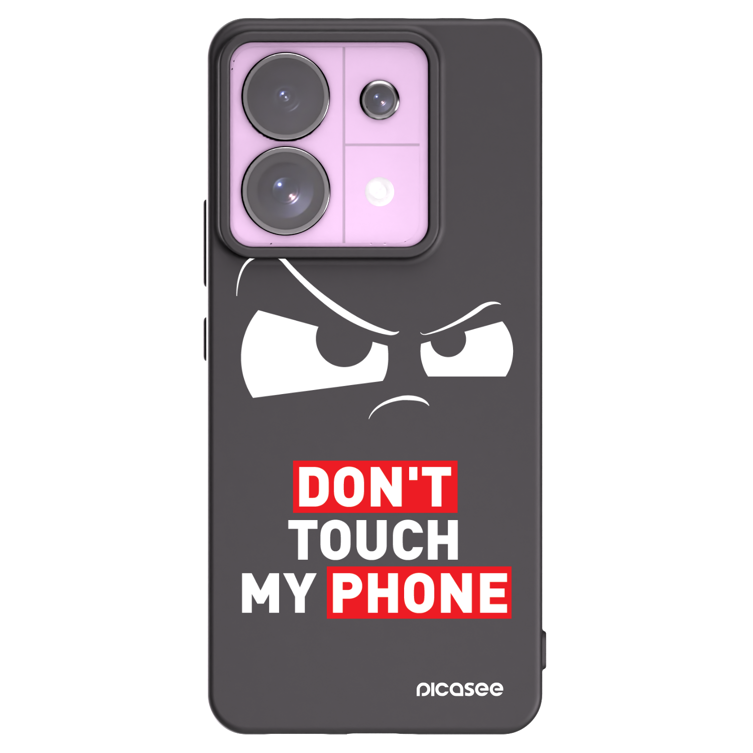 Picasee silikonski črni ovitek za Xiaomi Redmi Note 13 Pro 5G - Cloudy Eye - Transparent