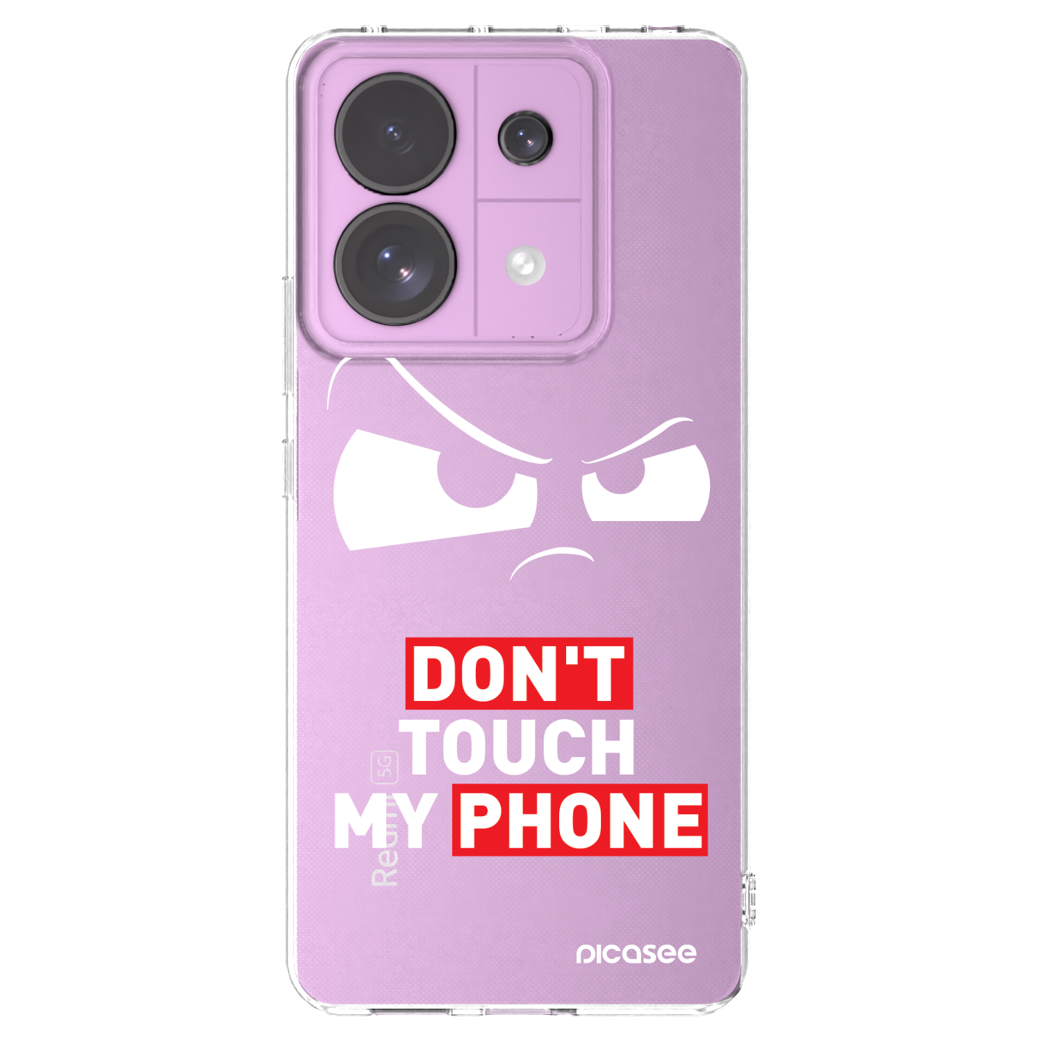 Picasee silikonski prozorni ovitek za Xiaomi Redmi Note 13 Pro 5G - Cloudy Eye - Transparent