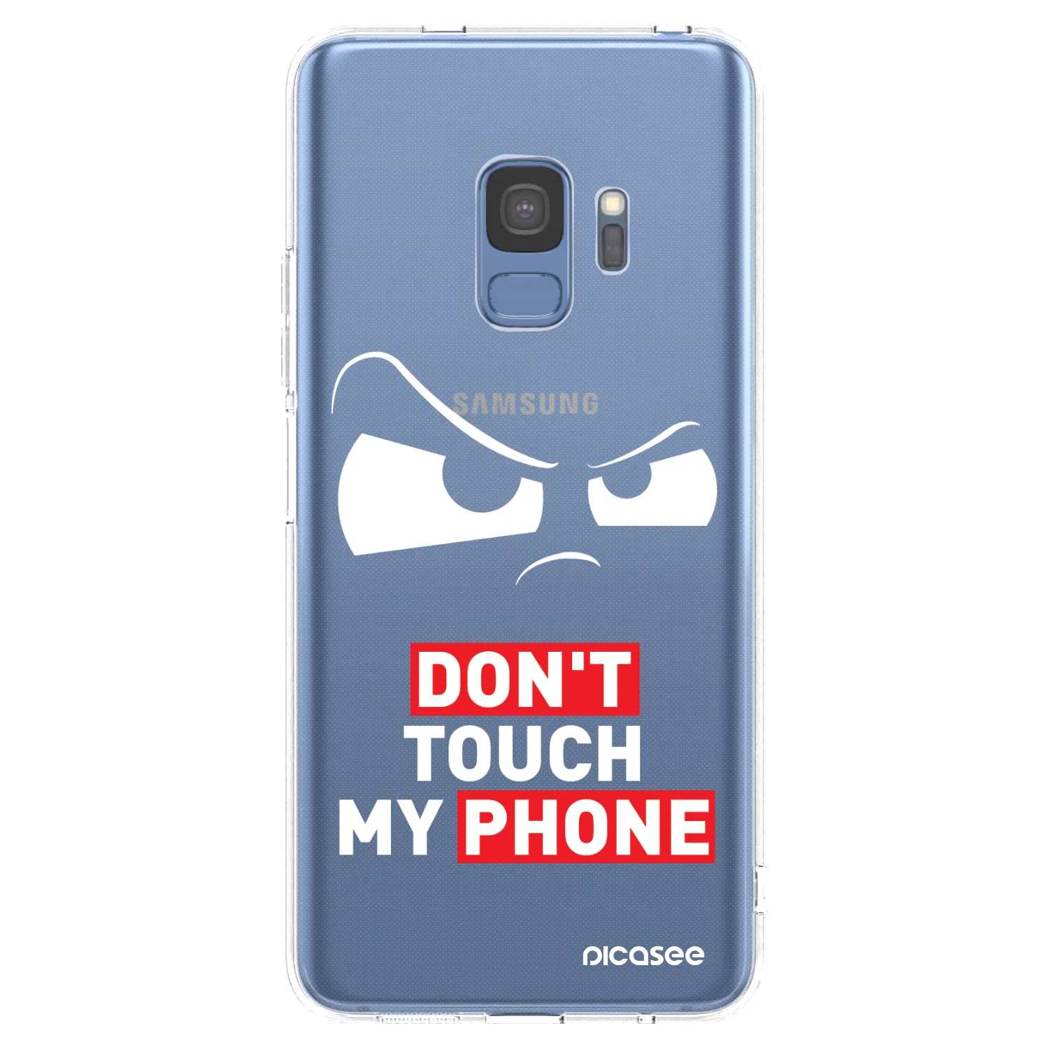 Picasee silikonski prozorni ovitek za Samsung Galaxy S9 G960F - Cloudy Eye - Transparent