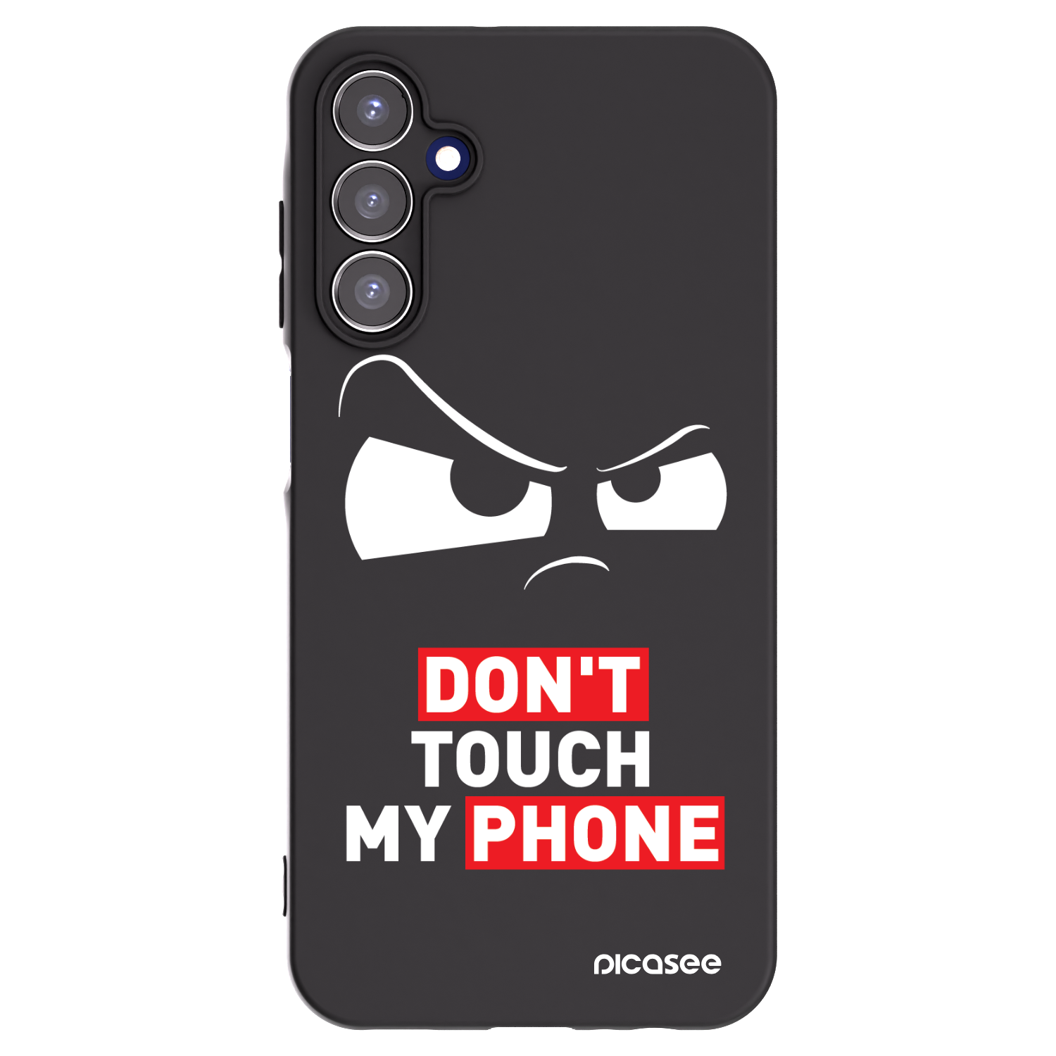 Picasee silikonski črni ovitek za Samsung Galaxy A15 A156B 5G - Cloudy Eye - Transparent