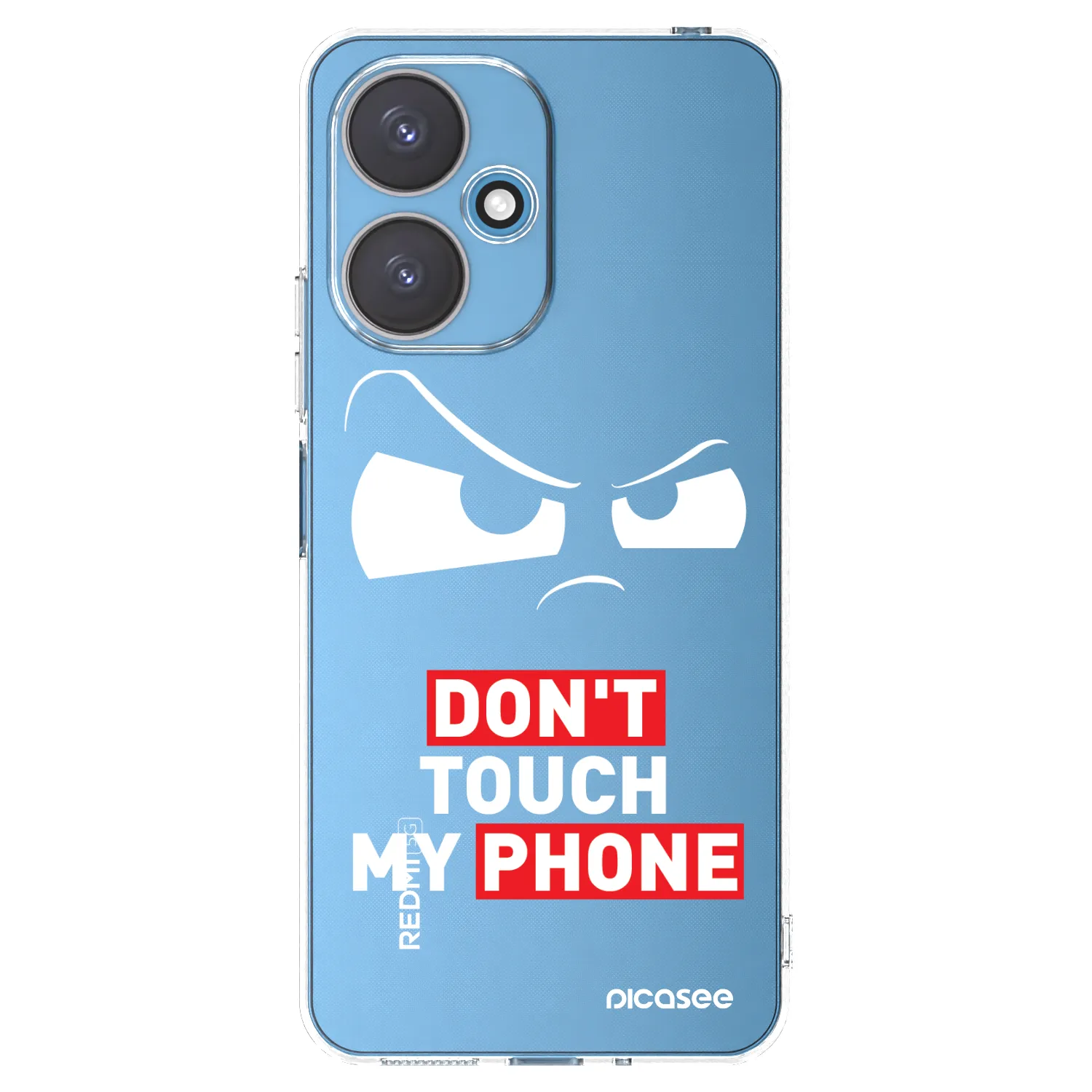 Picasee silikonski prozorni ovitek za Xiaomi Redmi 13C 5G - Cloudy Eye - Transparent