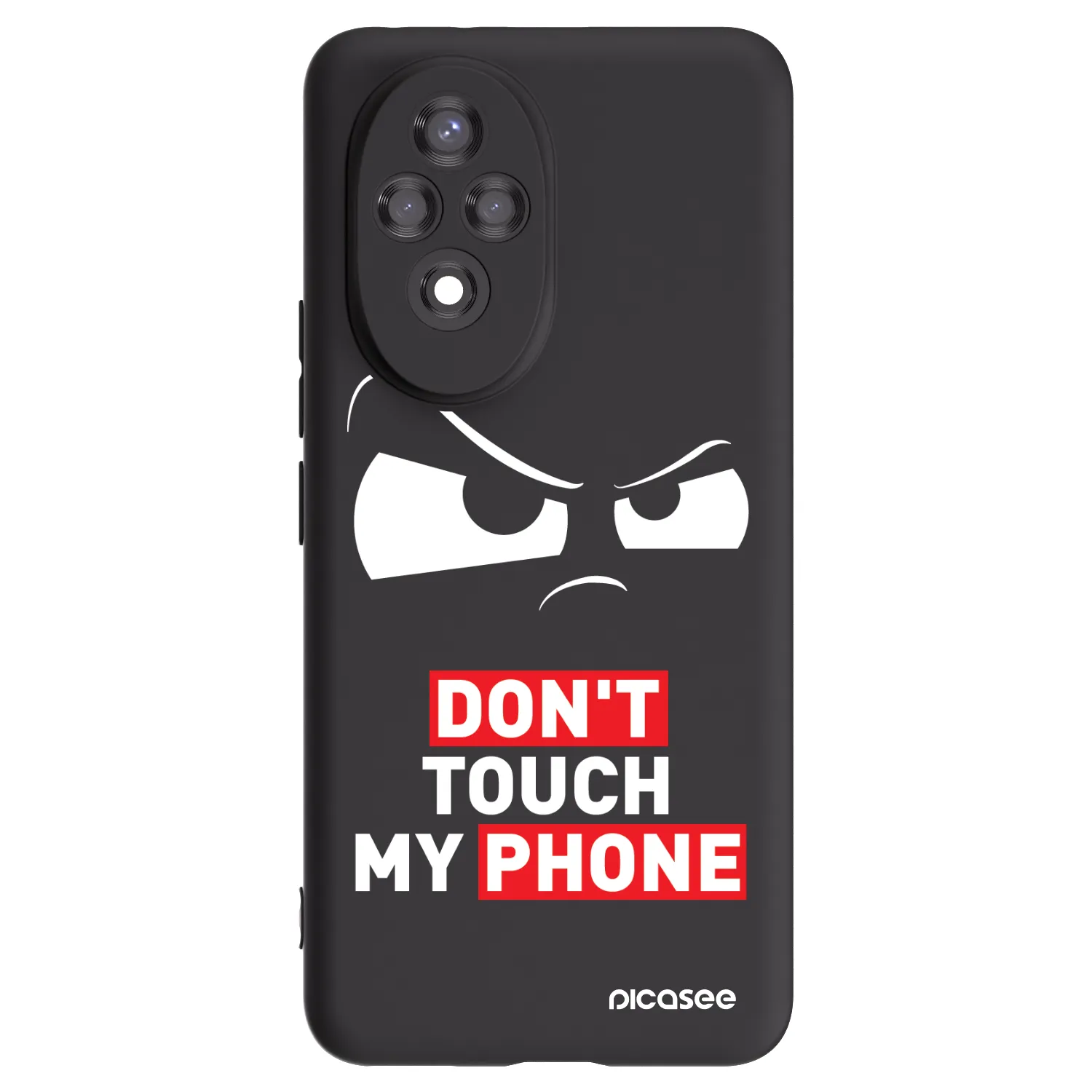 Picasee silikonski črni ovitek za Honor 200 Pro 5G - Cloudy Eye - Transparent