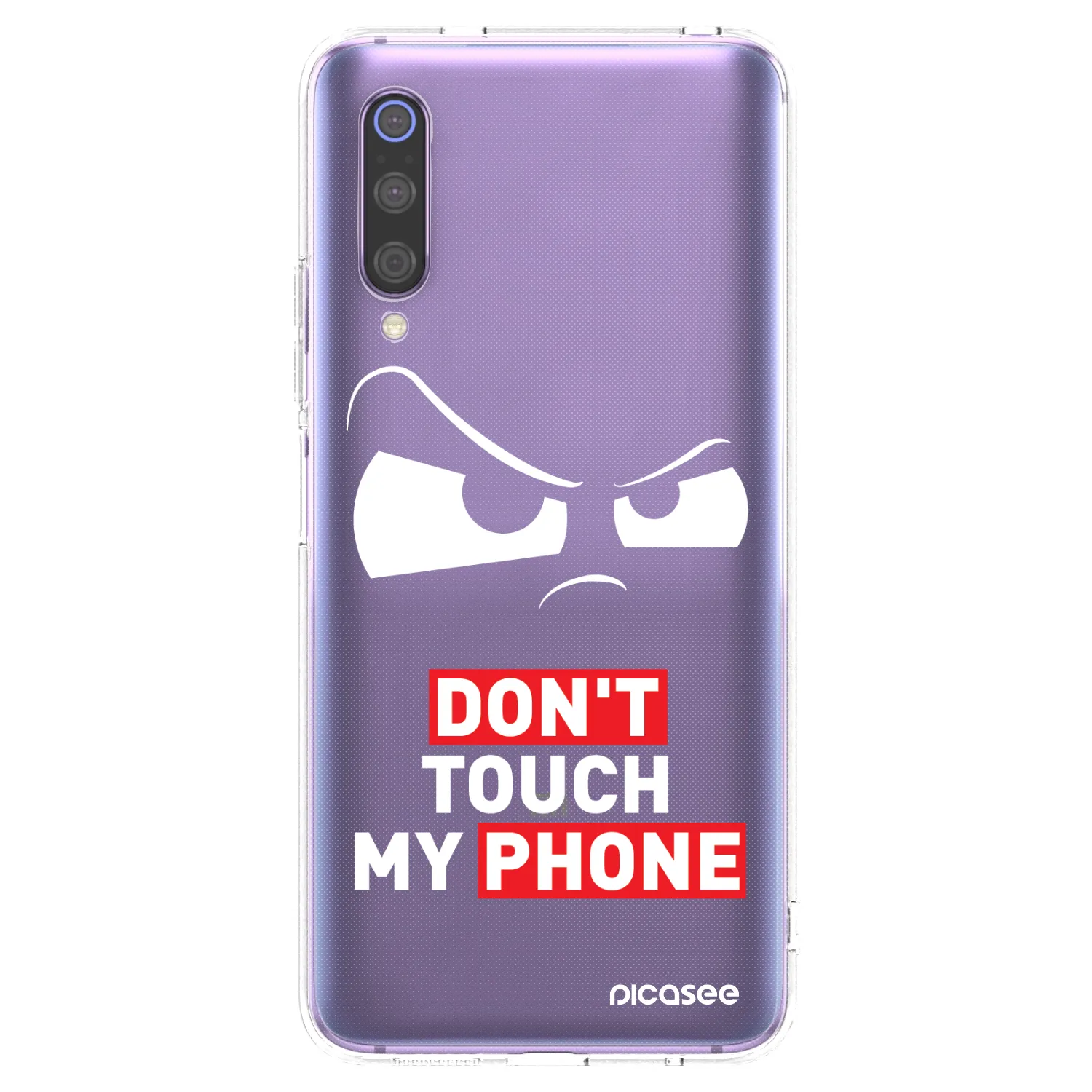 Picasee silikonski prozorni ovitek za Xiaomi Mi 9 - Cloudy Eye - Transparent