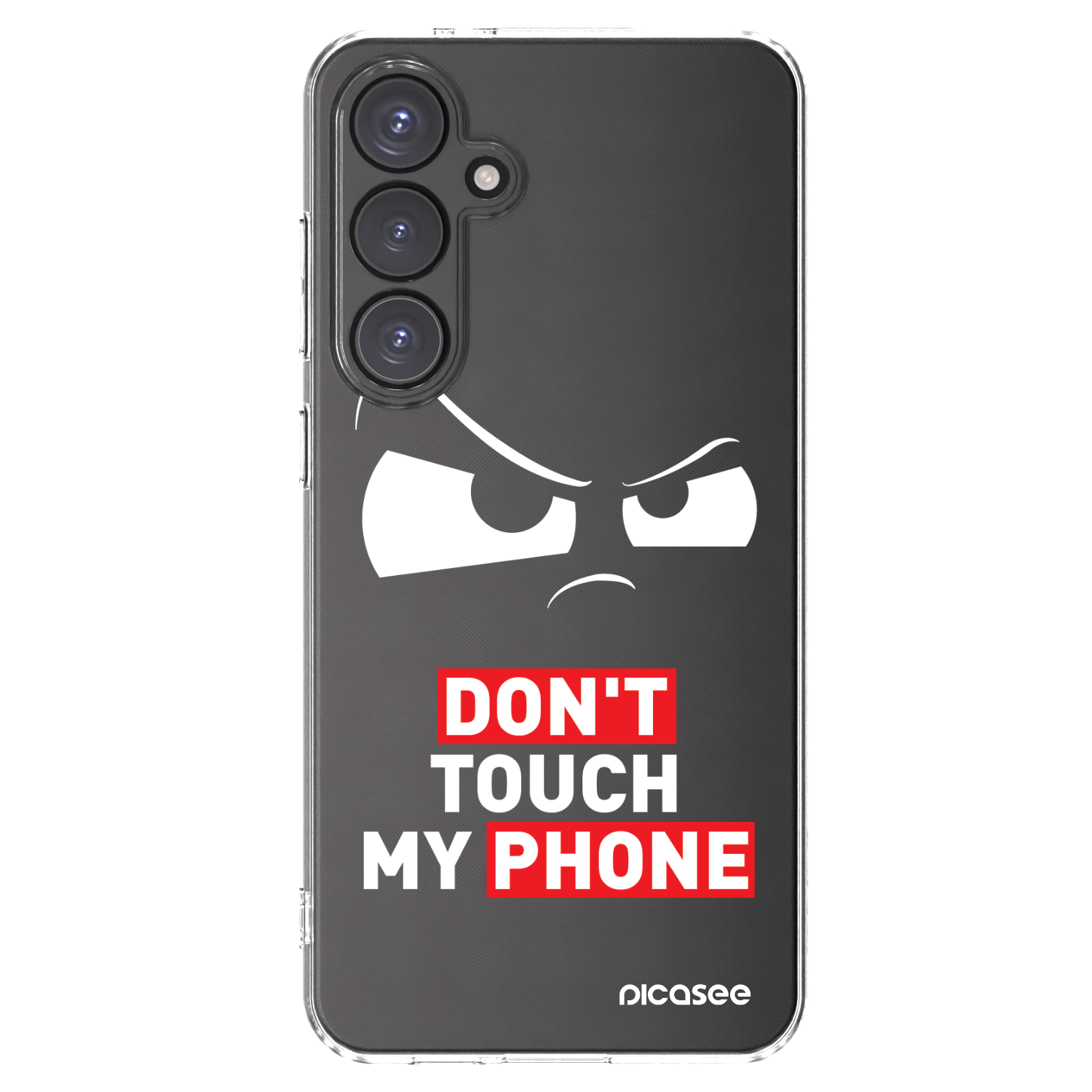 Picasee silikonski prozorni ovitek za Samsung Galaxy S24 FE S721B - Cloudy Eye - Transparent