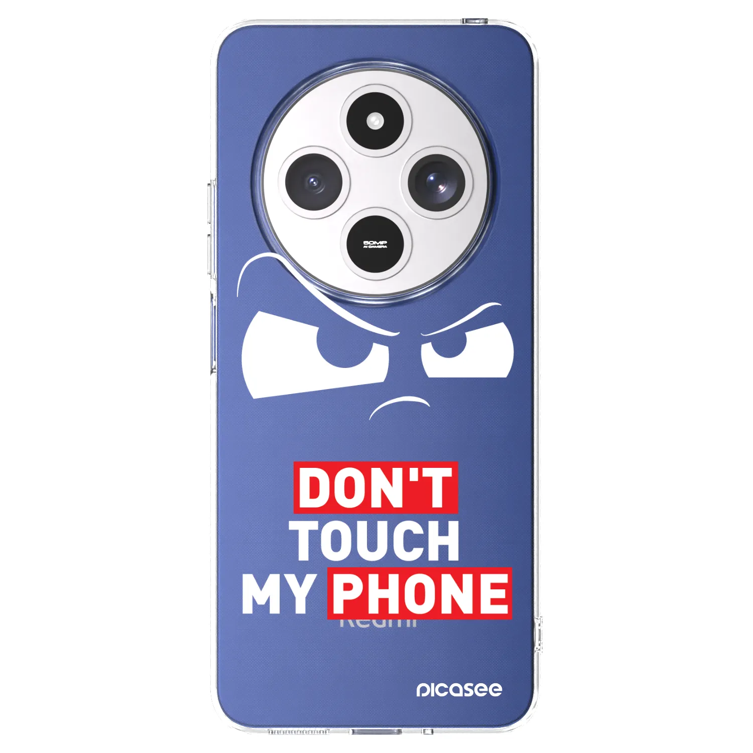 Picasee silikonski prozorni ovitek za Xiaomi Redmi 14C - Cloudy Eye - Transparent