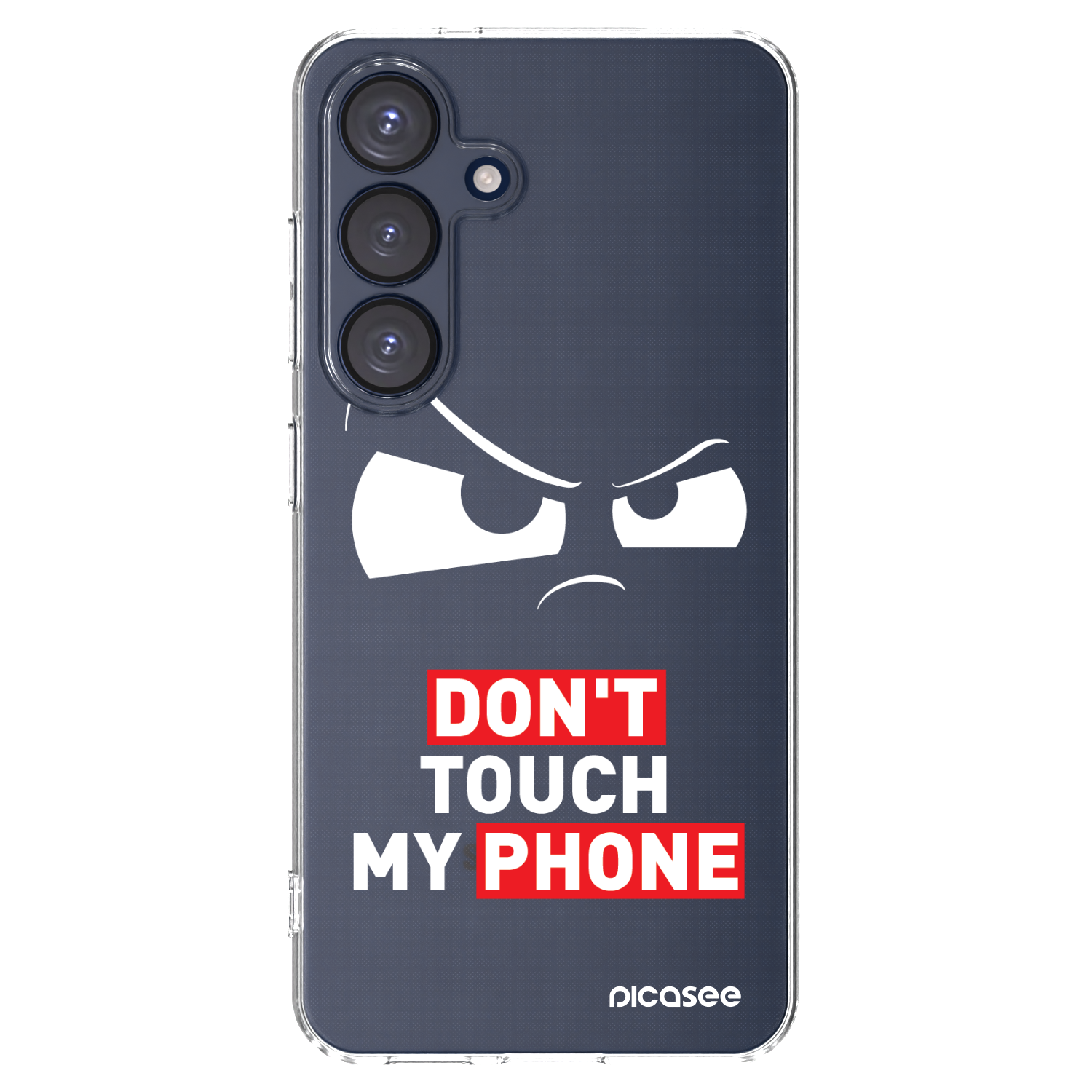 Picasee silikonski prozorni ovitek za Samsung Galaxy S25 5G - Cloudy Eye - Transparent