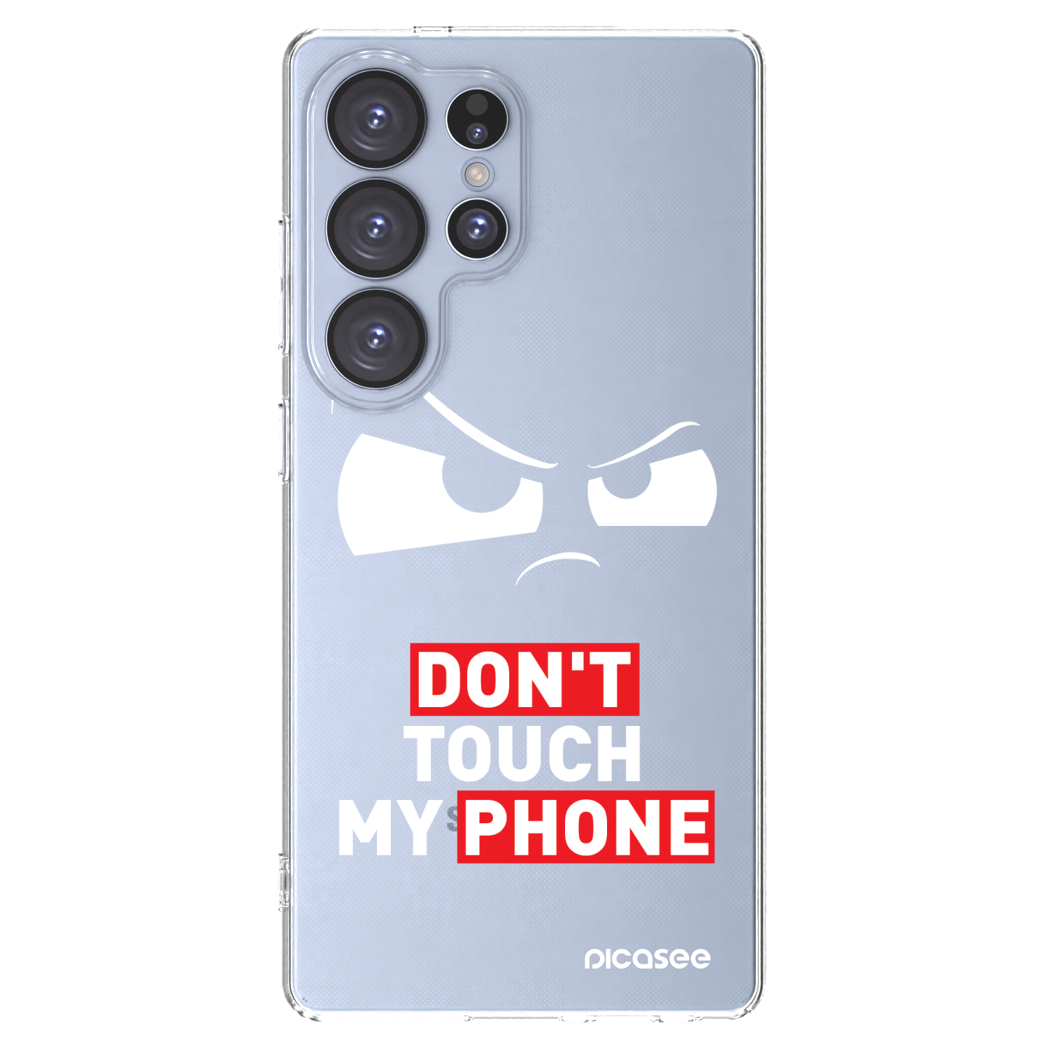 Picasee silikonski prozorni ovitek za Samsung Galaxy S25 Ultra 5G - Cloudy Eye - Transparent