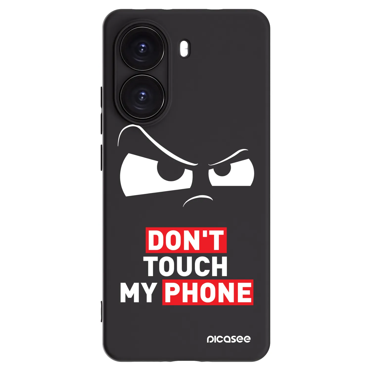 Picasee silikonski črni ovitek za Xiaomi Poco X7 Pro 5G - Cloudy Eye - Transparent