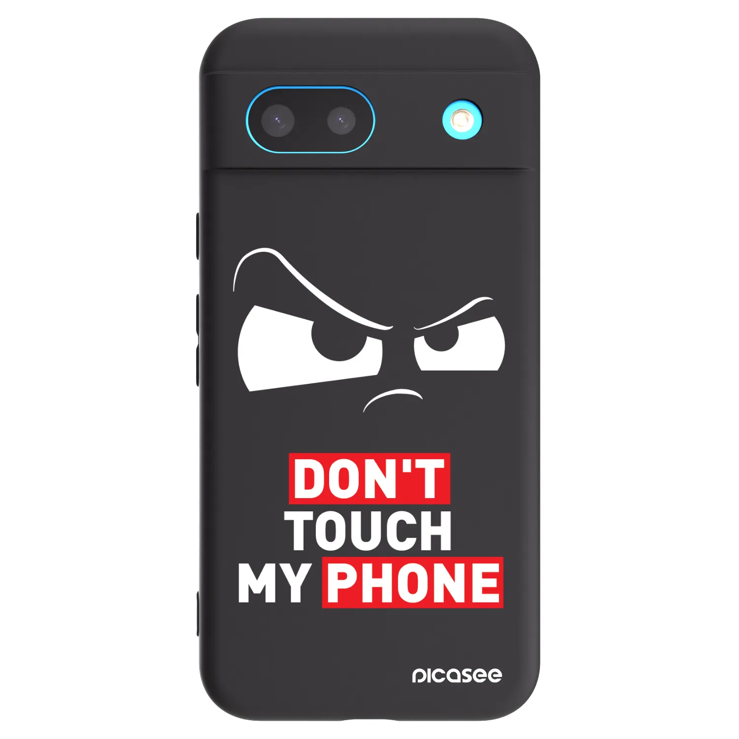 Picasee silikonski črni ovitek za Google Pixel 8a - Cloudy Eye - Transparent