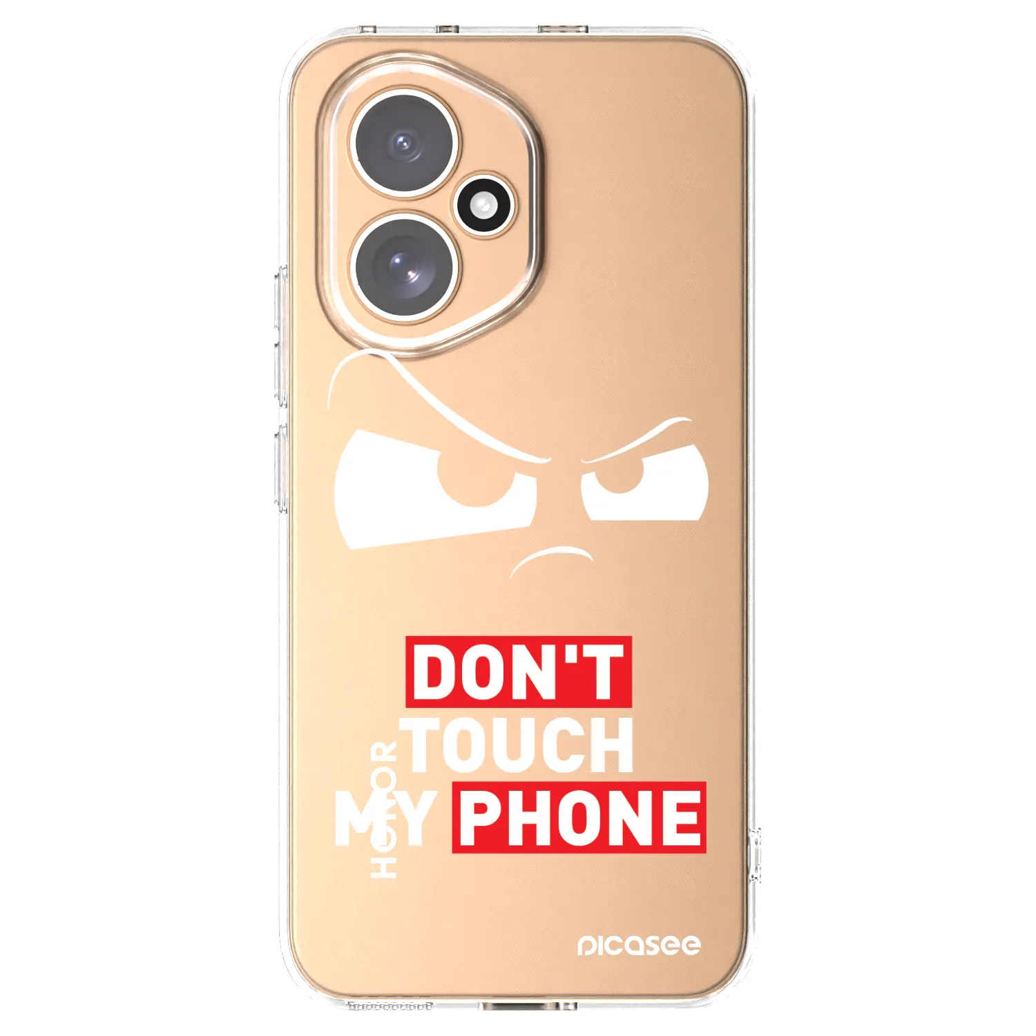 Picasee silikonski prozorni ovitek za Honor 400 5G - Cloudy Eye - Transparent