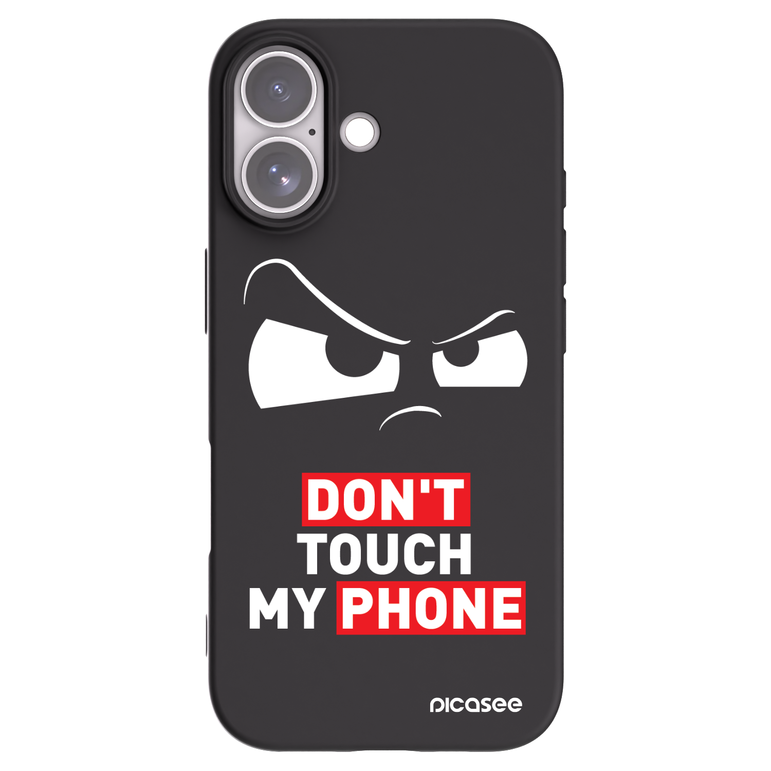 Picasee silikonski črni ovitek za Apple iPhone 17 - Cloudy Eye - Transparent