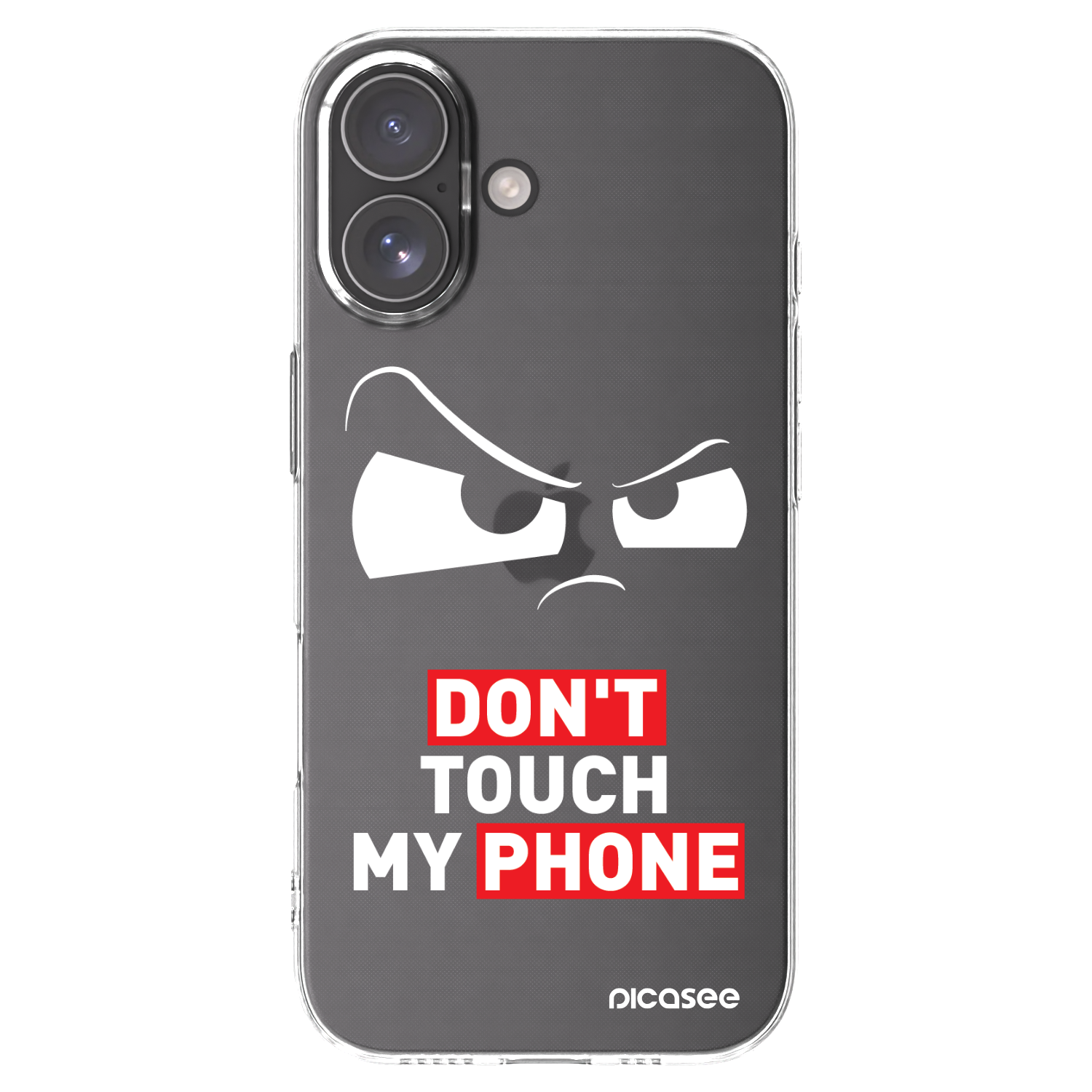 Picasee silikonski prozorni ovitek za Apple iPhone 17 - Cloudy Eye - Transparent