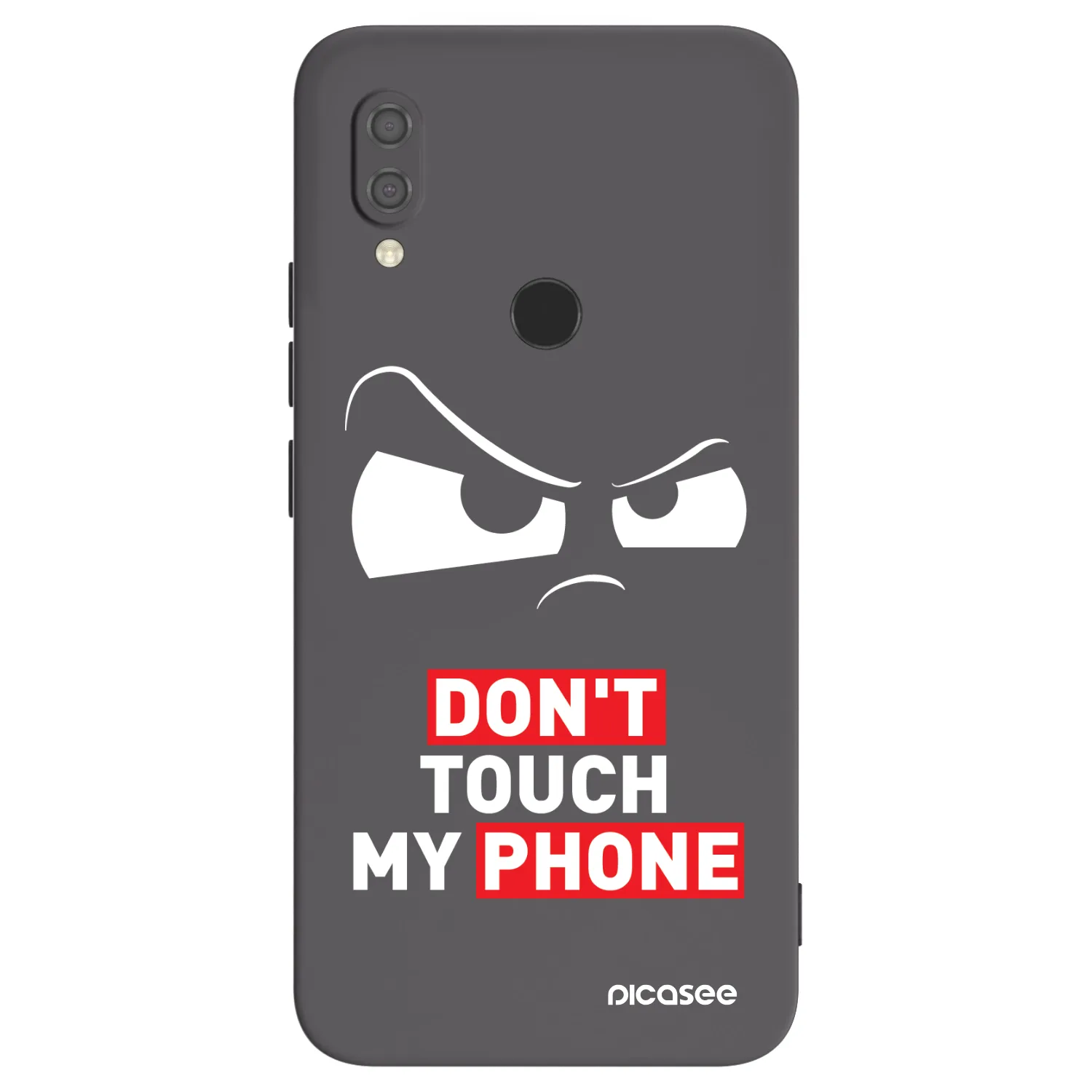 Picasee silikonski črni ovitek za Xiaomi Redmi 7 - Cloudy Eye - Transparent