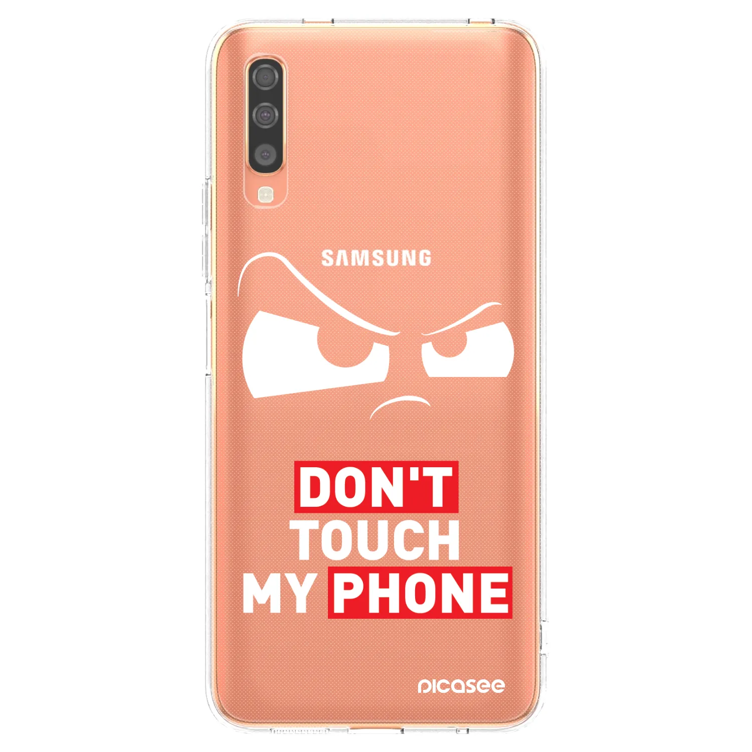 Picasee silikonski prozorni ovitek za Samsung Galaxy A70 A705F - Cloudy Eye - Transparent