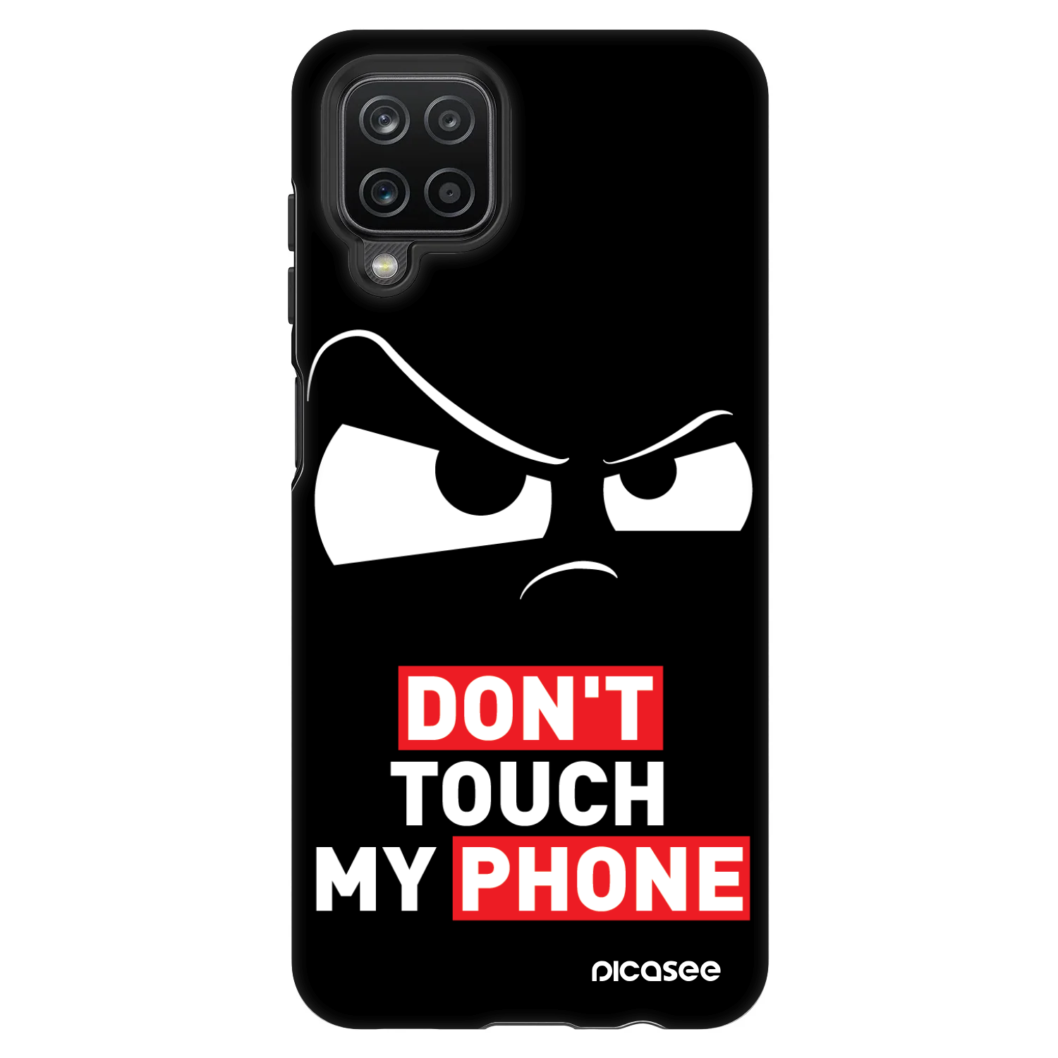 Picasee Fashion Case za Samsung Galaxy A12 A125F - Cloudy Eye - Transparent