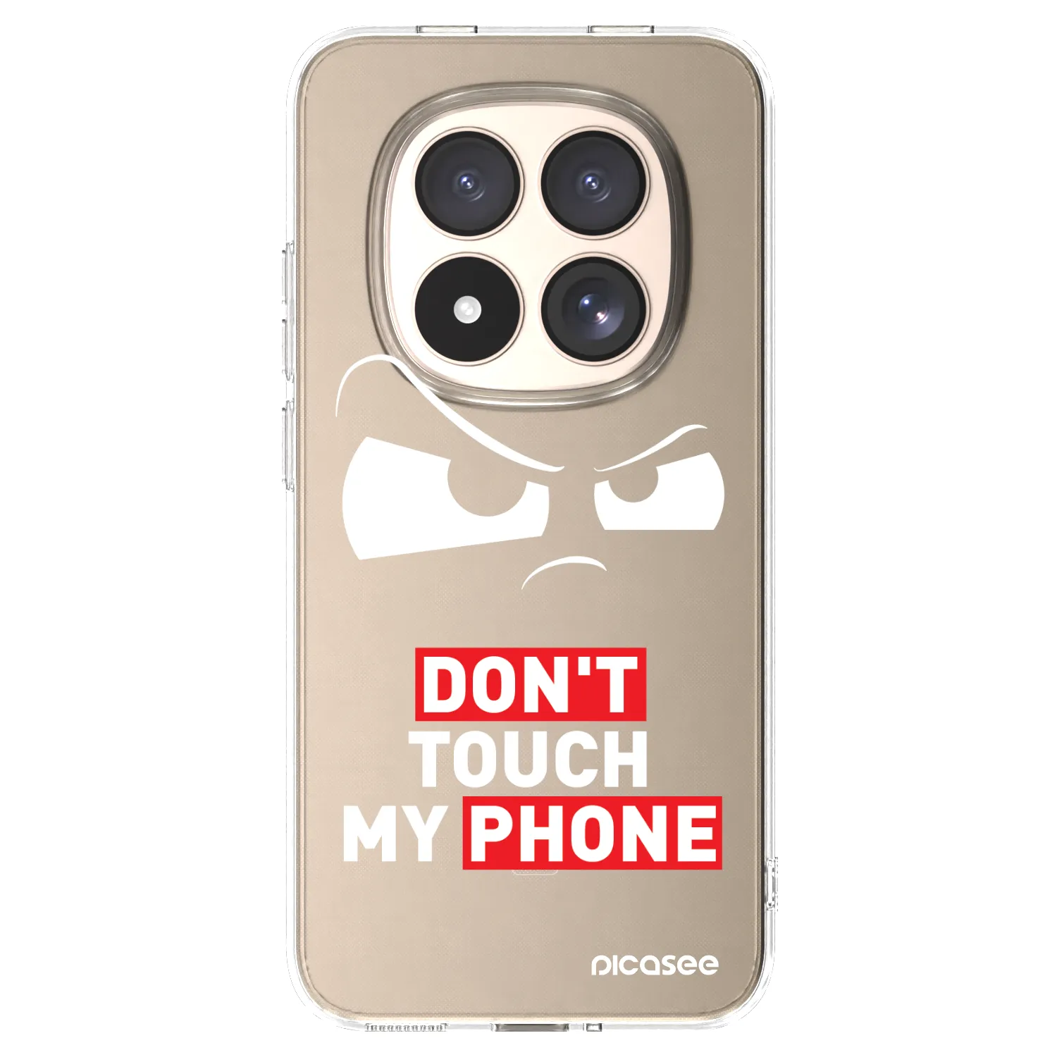 Picasee silikonski prozorni ovitek za Xiaomi Redmi Note 15 Pro 4G - Cloudy Eye - Transparent