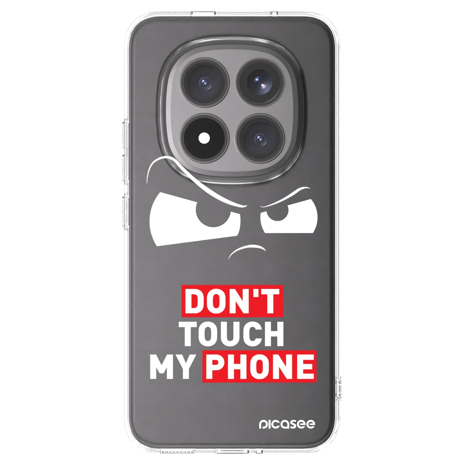 Picasee silikonski prozorni ovitek za Xiaomi Redmi Note 15 Pro+ - Cloudy Eye - Transparent