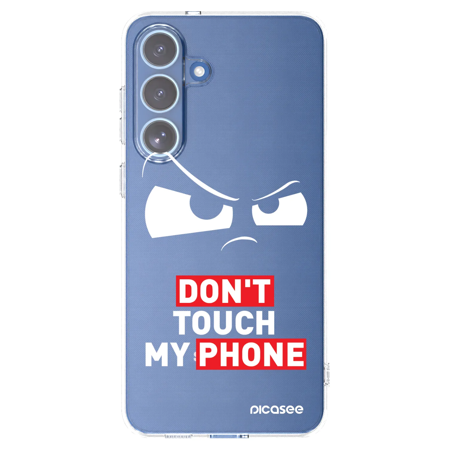 Picasee silikonski prozorni ovitek za Samsung Galaxy S25 FE 5G - Cloudy Eye - Transparent