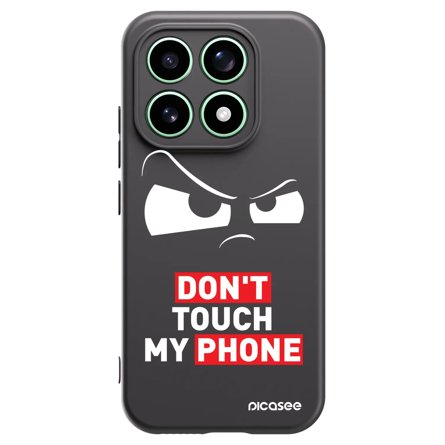 Picasee silikonski črni ovitek za Xiaomi 17 - Cloudy Eye - Transparent