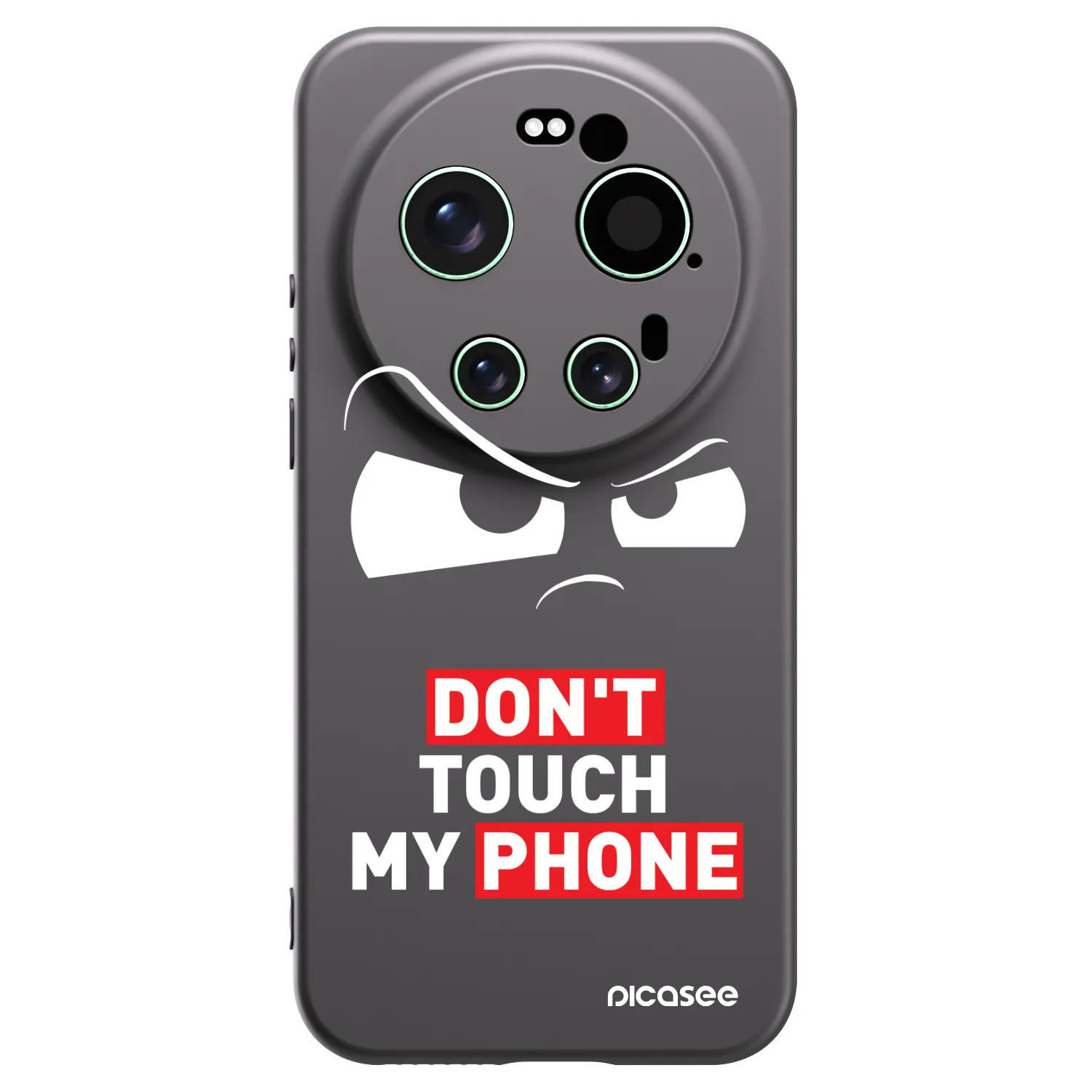 Picasee silikonski črni ovitek za Xiaomi 17 Ultra - Cloudy Eye - Transparent